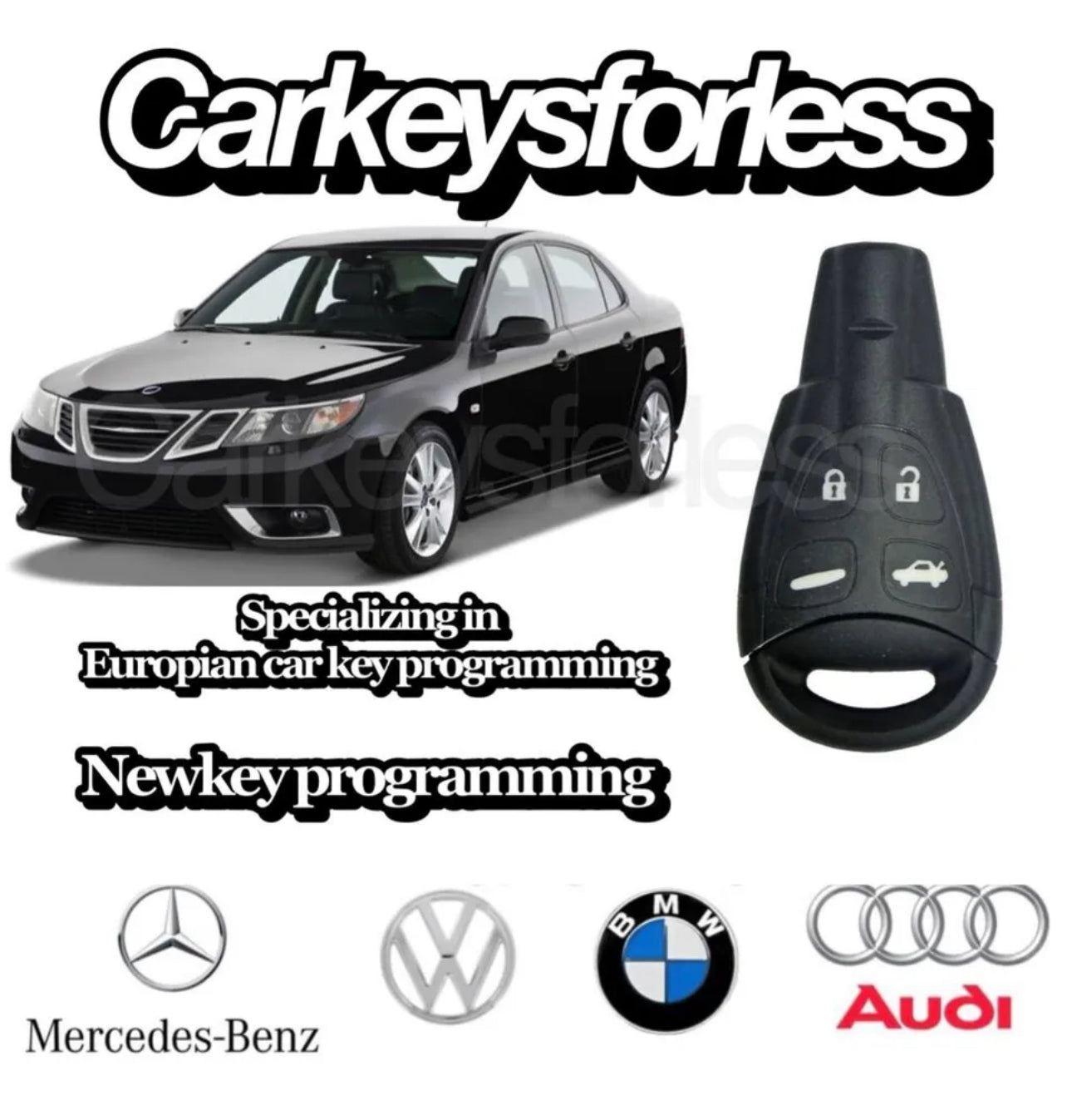 SAAB KEY PROGRAMMING 9-3 9-5. *FAST SHIP* ALL KEYS LOST please read carefully