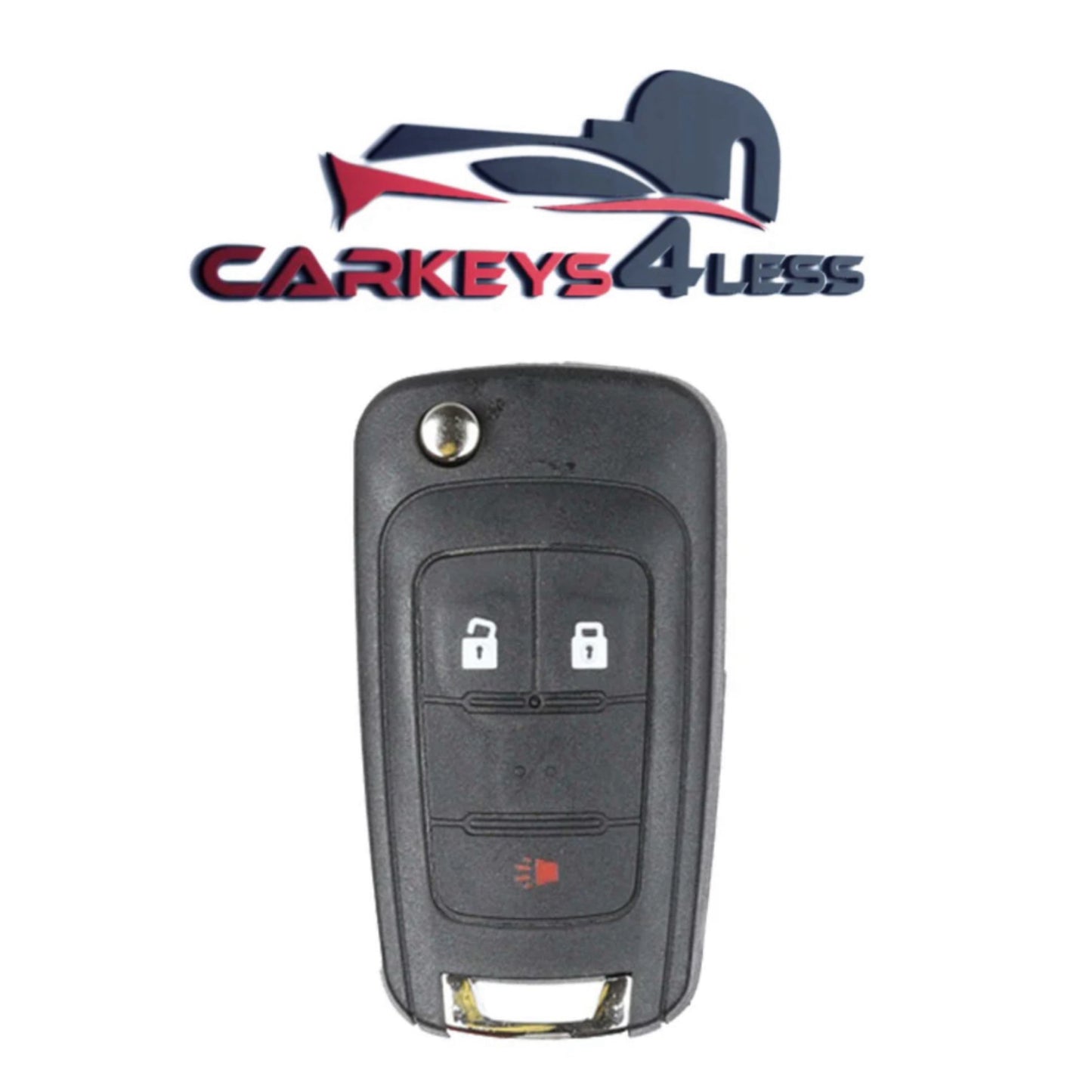 2010-2019 Chevrolet / 3-Button Flip Key For OHT01060512 (AFTERMARKET)