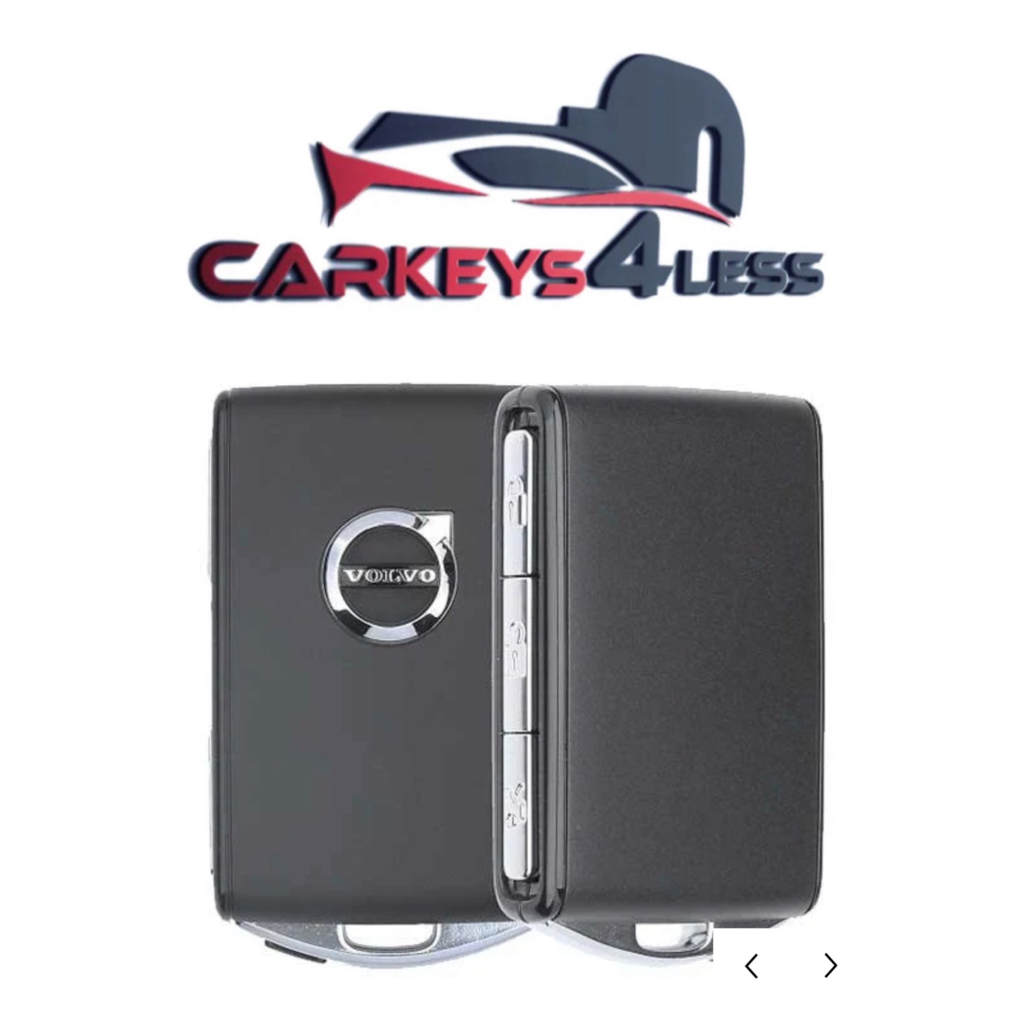 2016-2021 Volvo / 4-Button Smart Key / PN: 32425209 / YGOHUF8423 / 433 Mhz (Chrome Buttons) (OEM)