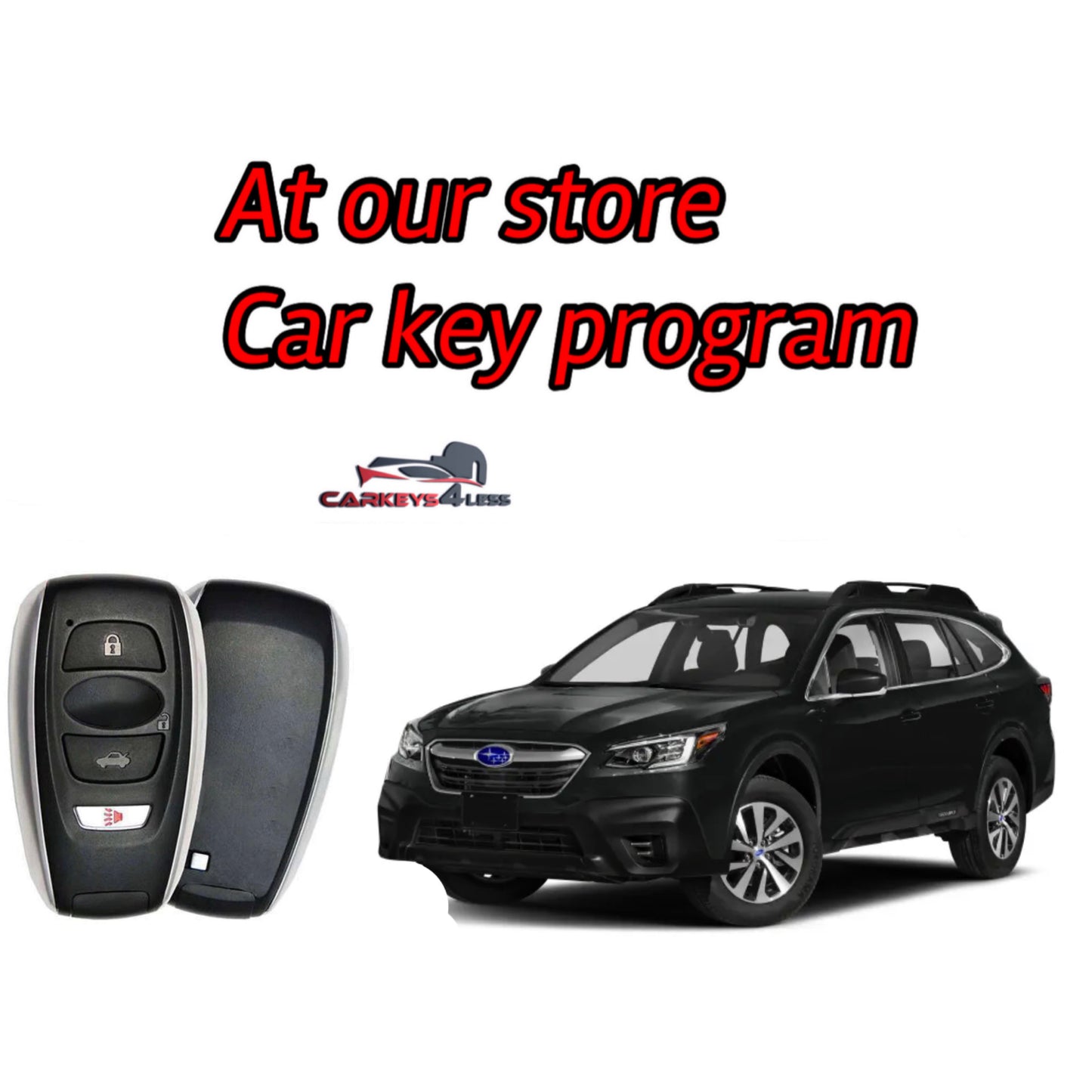 At our store an aftermarket car key replacement for subaru