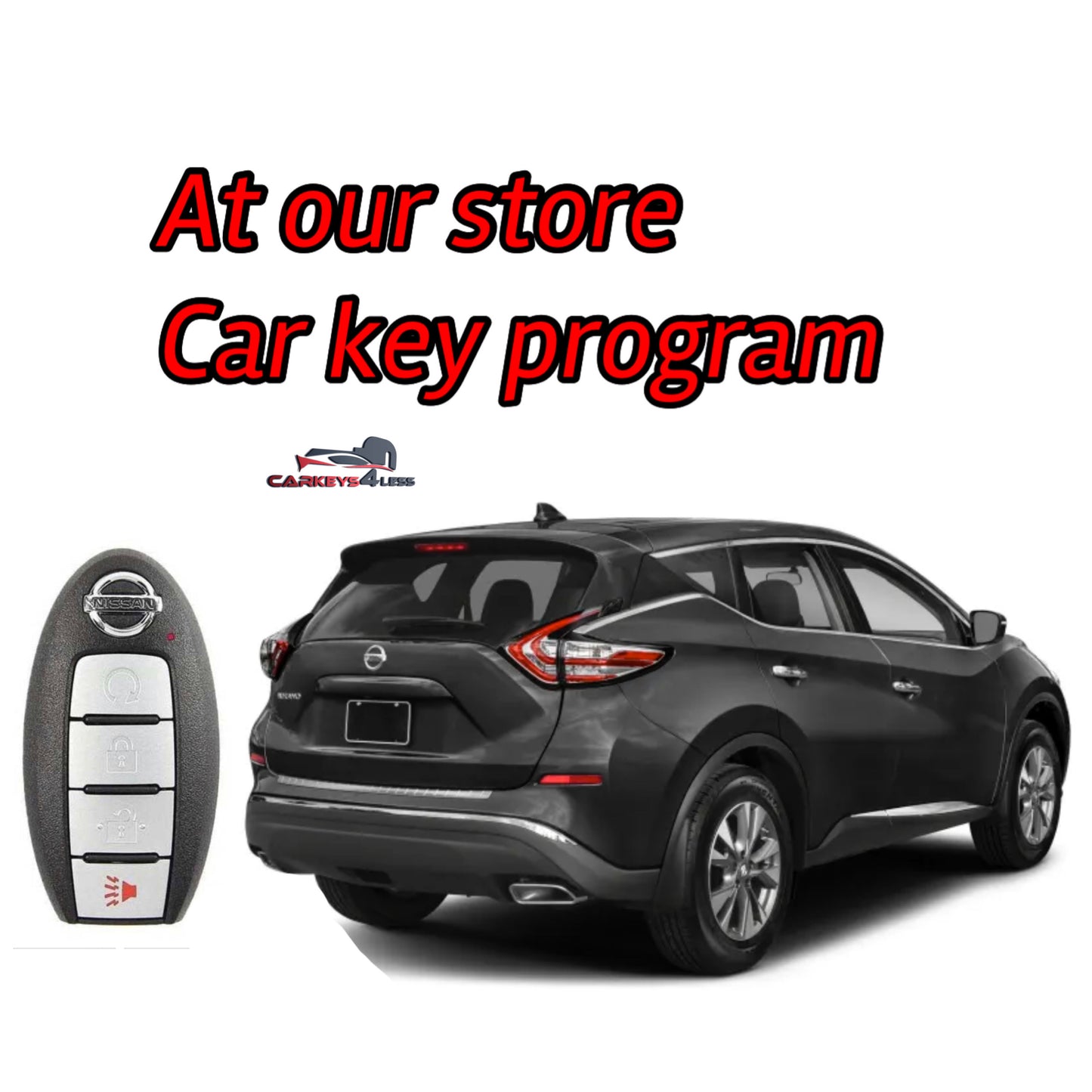 At our store an oem refurbished car key replacement for nissan