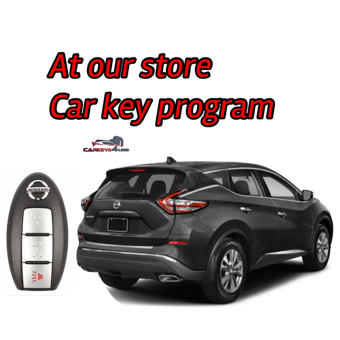 At our store an oem refurbished car key replacement for nissan