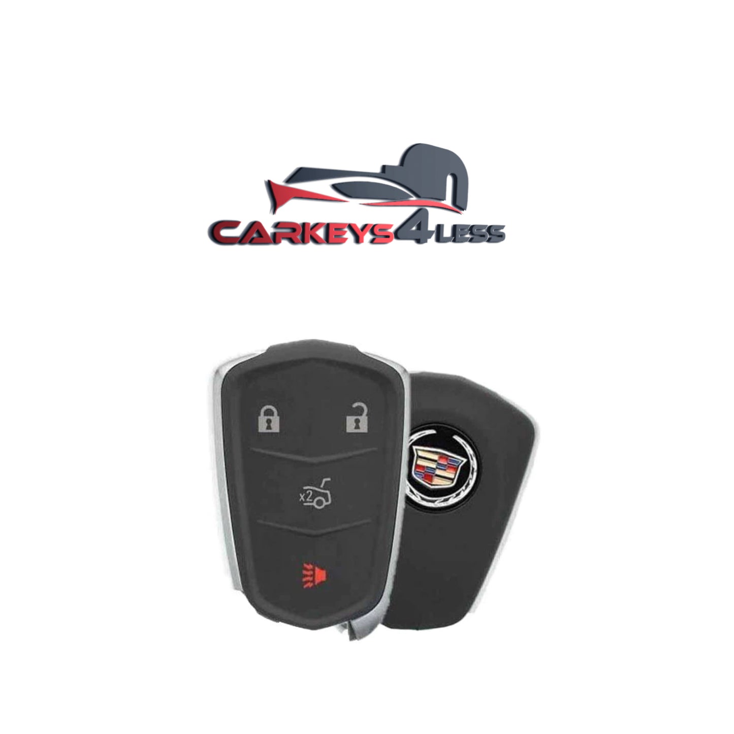 2014-2019 Cadillac ATS CTS XTS / 4-Button Smart Safoa / PN: 13598506 / HYQ2AB (OEM Nsakrae)