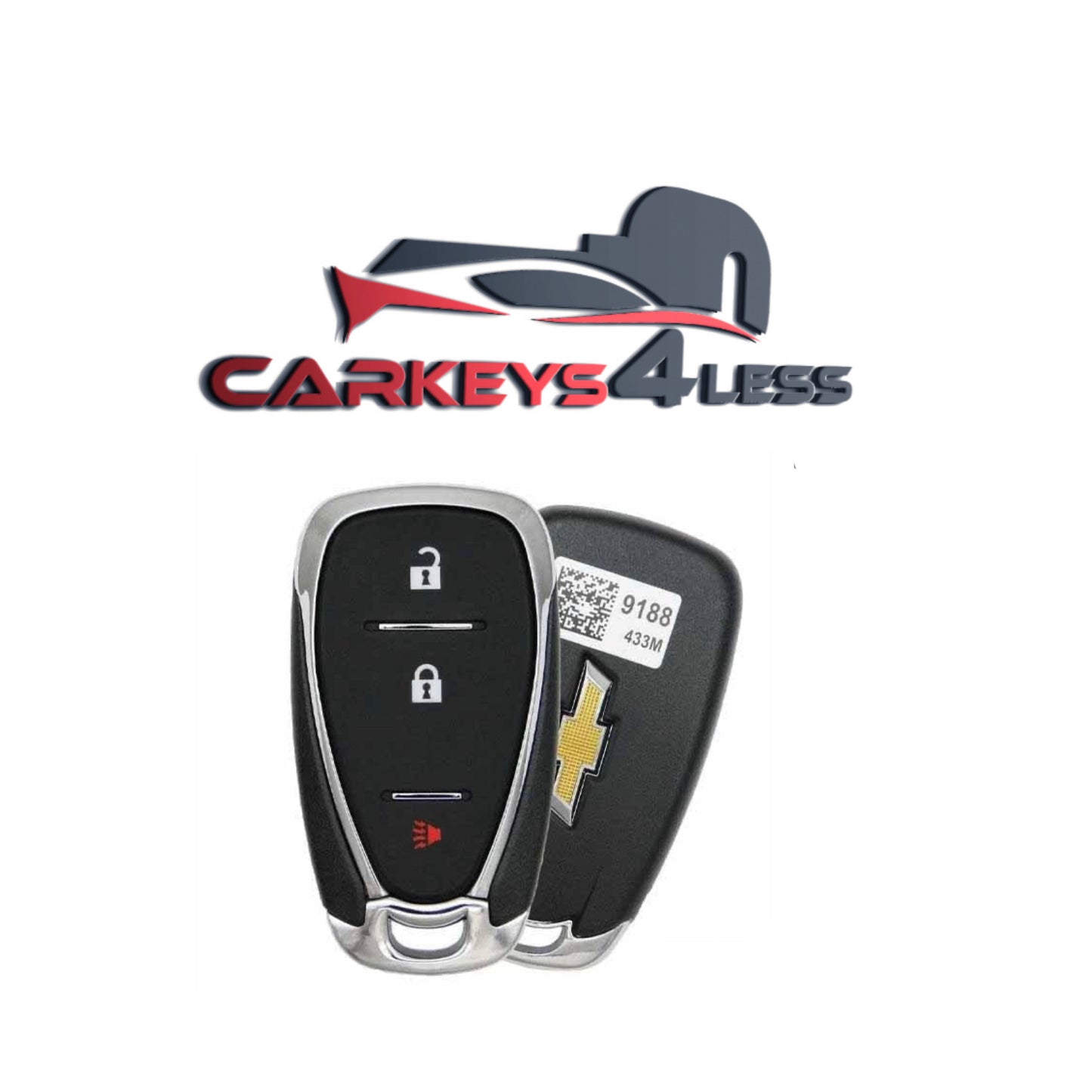 2018-2020 Chevrolet / 3-Button Smart Safoa / PN: 13519177 / HYQ4EA (OEM) Ɔde ne nsa kyerɛɛ ne so, na ɔde ne nsa kyerɛɛ ne so bio.
