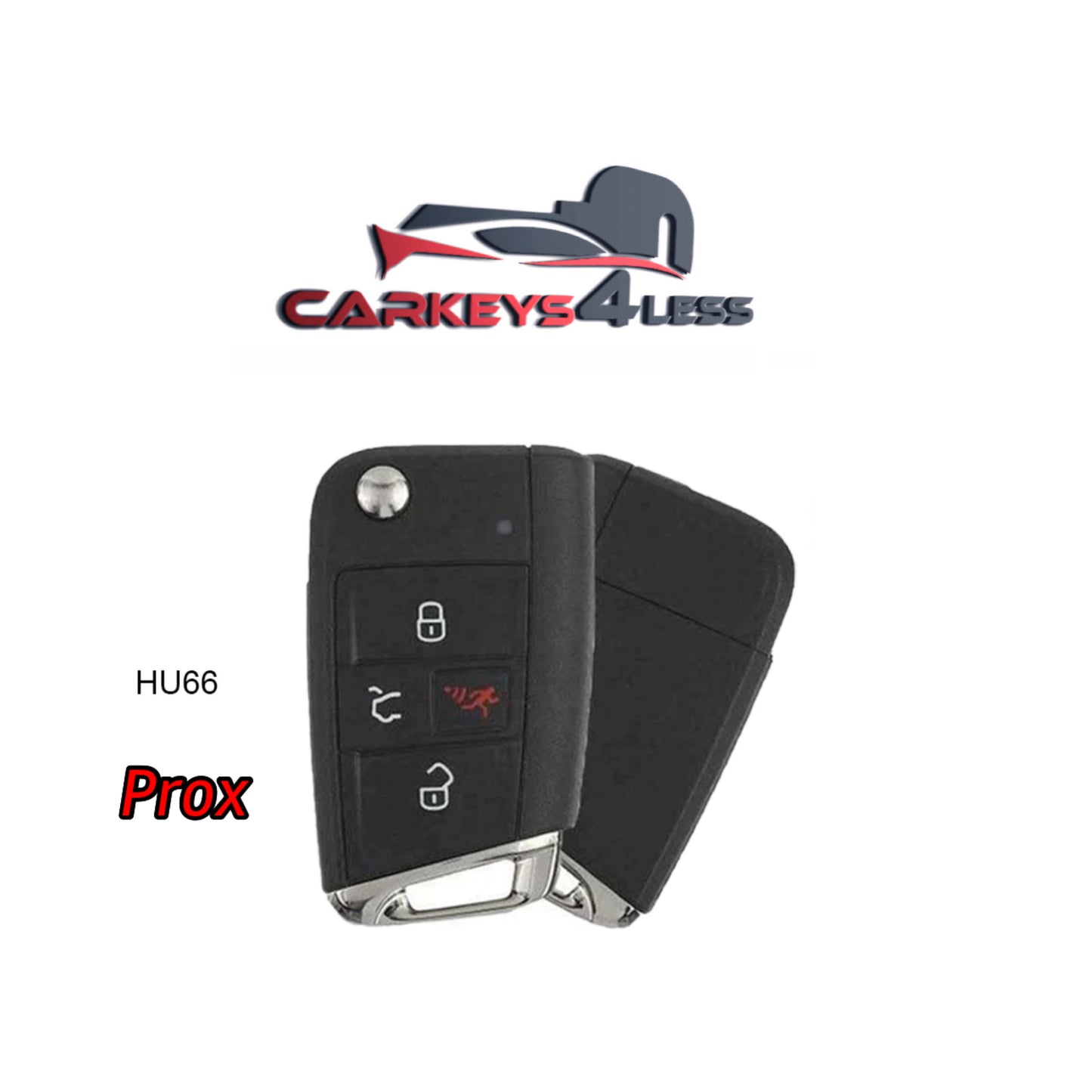 2015-2019 Volkswagen Golf GTI / 4-Button Flip Key / PN: 5G0 959 752 BE / NBGFS12P01 / HU66 / PROX / MQB / 315 MHz (AKYI AGYINATUO)