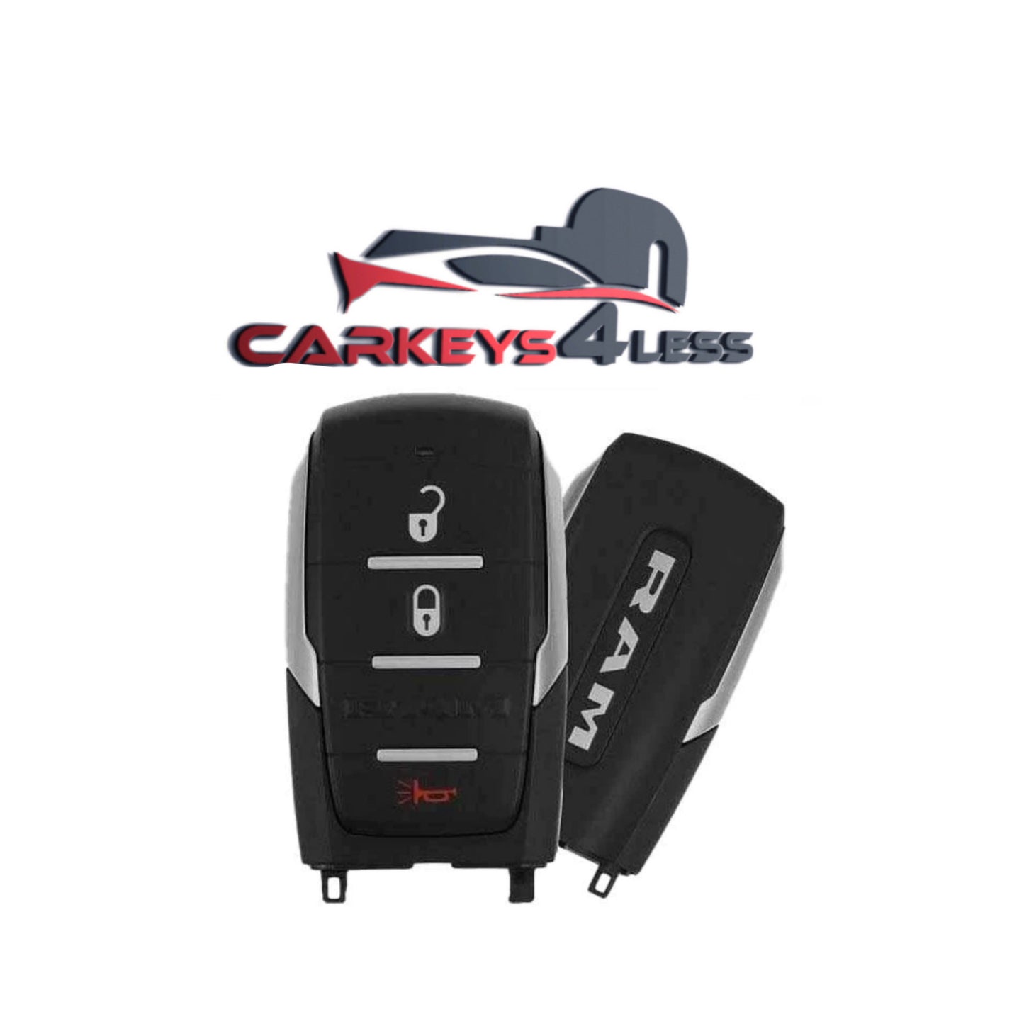 2019-2023 Ram 1500 Pickup / 3-Button Smart Key / PN: 68291687AD / OHT-4882056 (OEM Refurb)