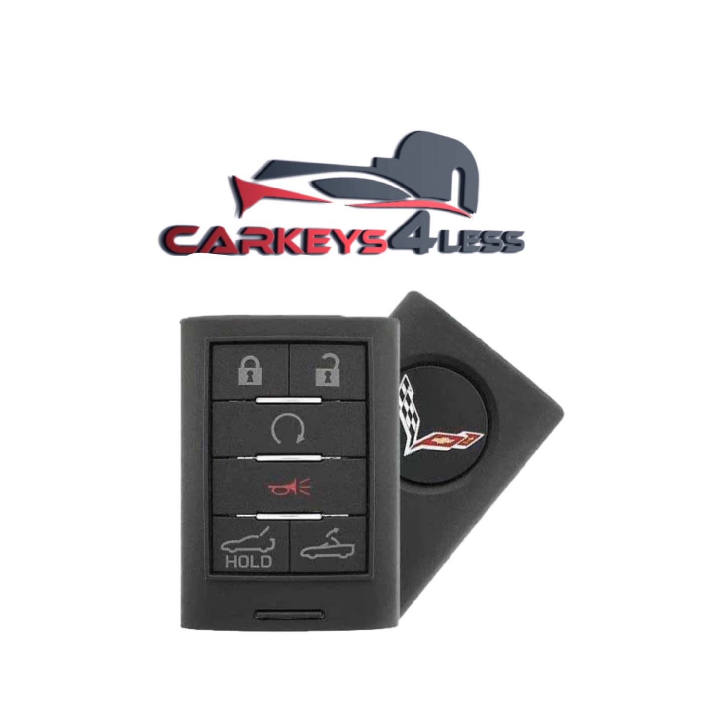 2014-2015 Chevrolet Corvette / 6-Button Smart Safoa / PN: 22816266 / G09C04EEC6C / Drop Top (OEM) Ɔde ne nsa kyerɛɛ ne so, na ɔde ne nsa kyerɛɛ ne so bio.