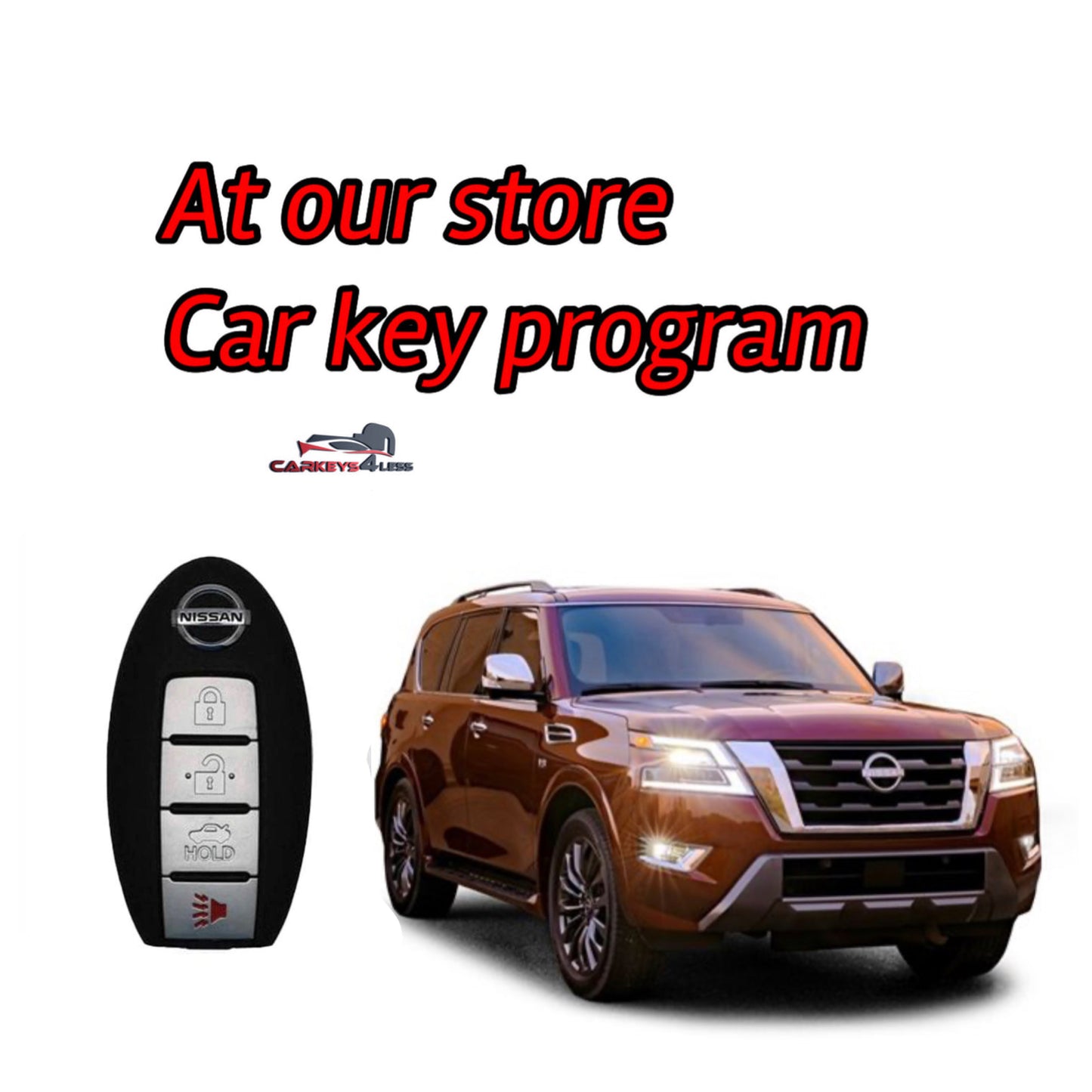At our store an oem refurbished nissan car key replacement