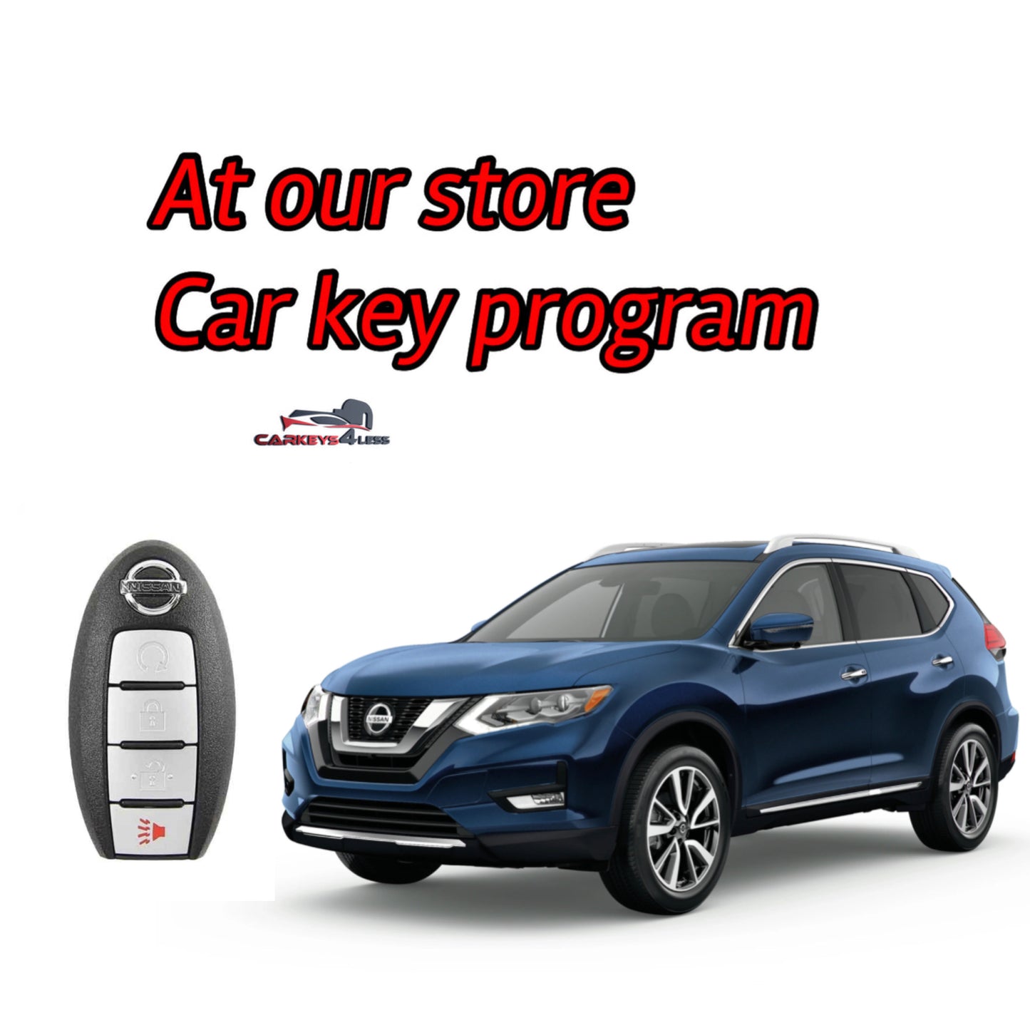 At our store an oem refurbished nissan car key replacement