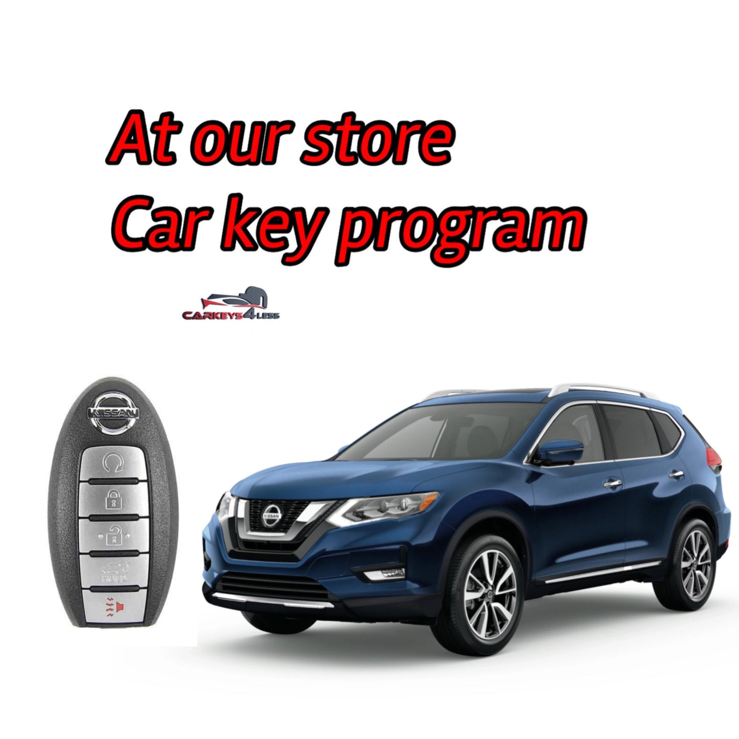 At our store an oem refurbished nissan car key replacement