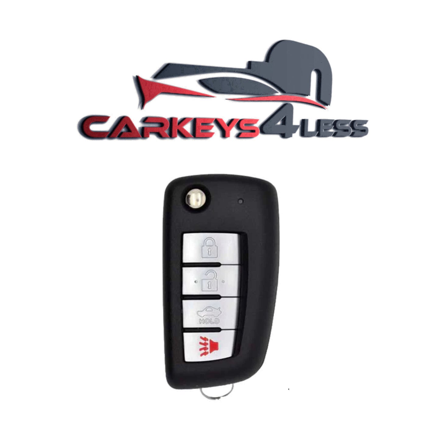 2002-2017 Nissan Infiniti / 4-knoppie flip-sleutel / NI04 / NUWE STYL / KBRASTU15 / (NAMARK)