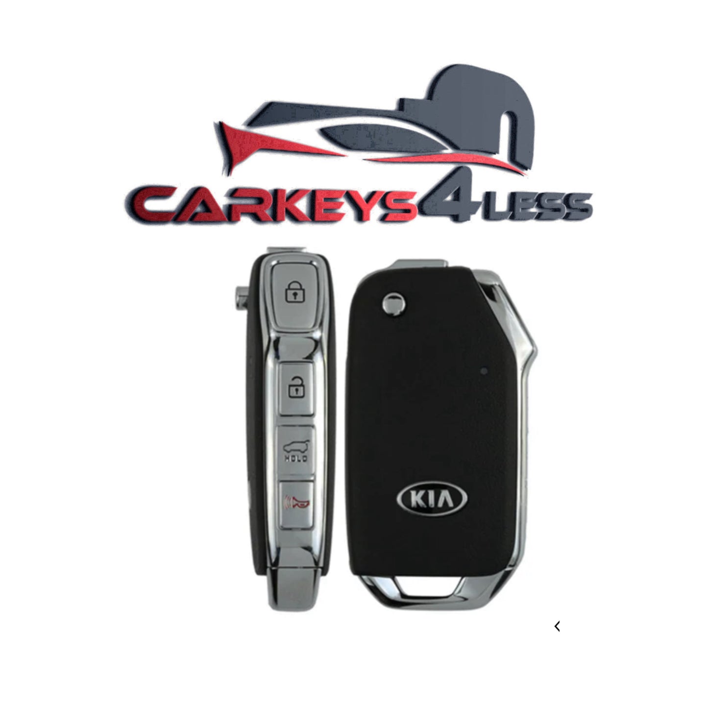 2019 - 2022 KIA Soul / 4-Button Flip Key / PN: 95430-K0110 / SY5SKRGE04 (OEM Refurb)