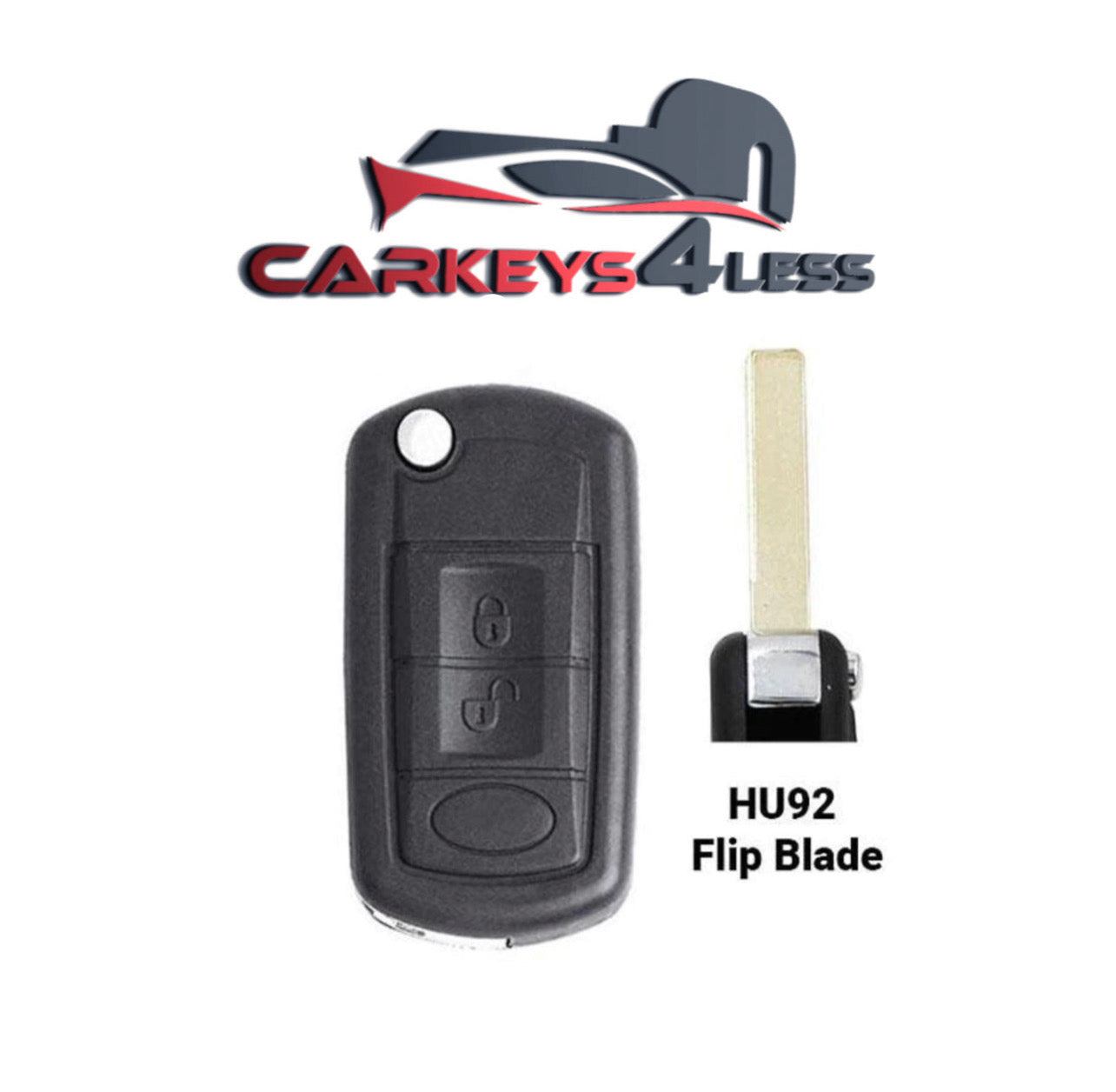 Land Rover 3-Button Flip Key