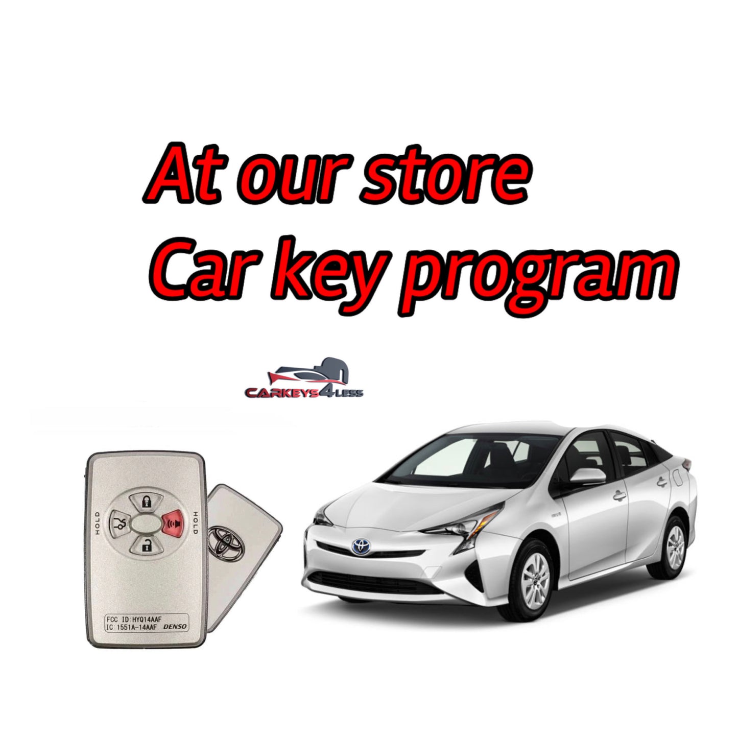 At our store oem refurbished car key replacement