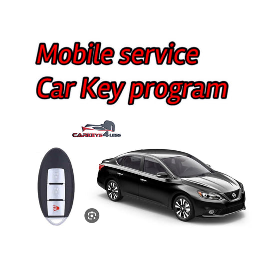 Mobile service for nissan car key replacement