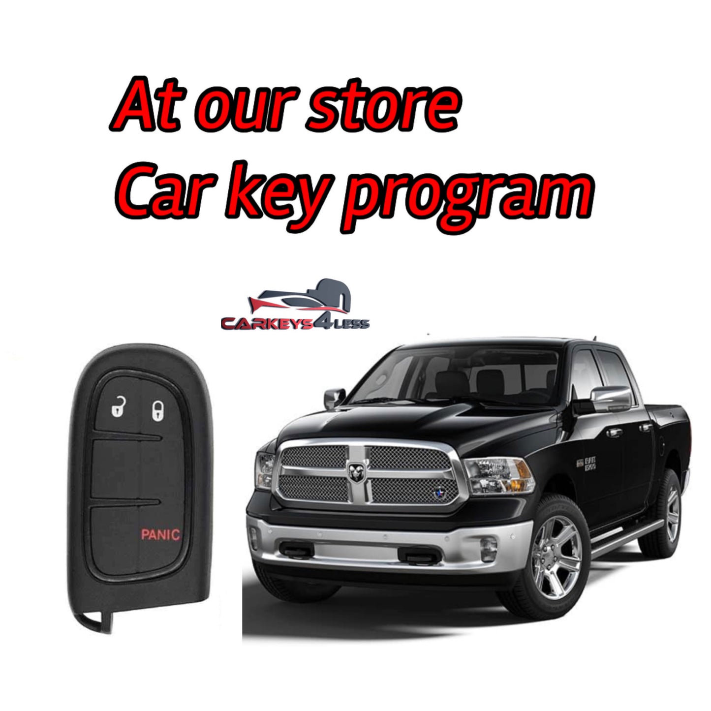 At our store aftermarket dodge car key replacement