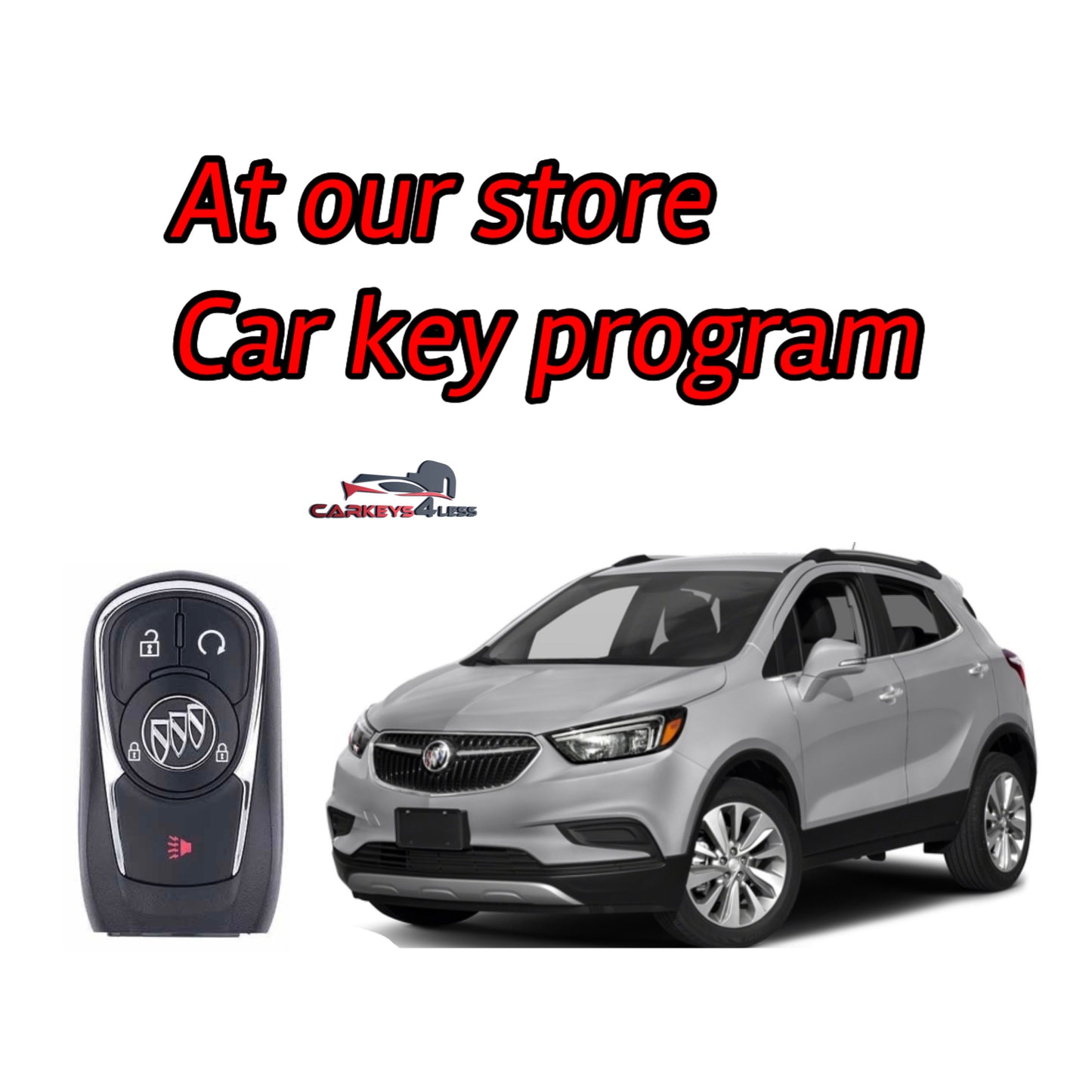 At our store car key replacement for buick
