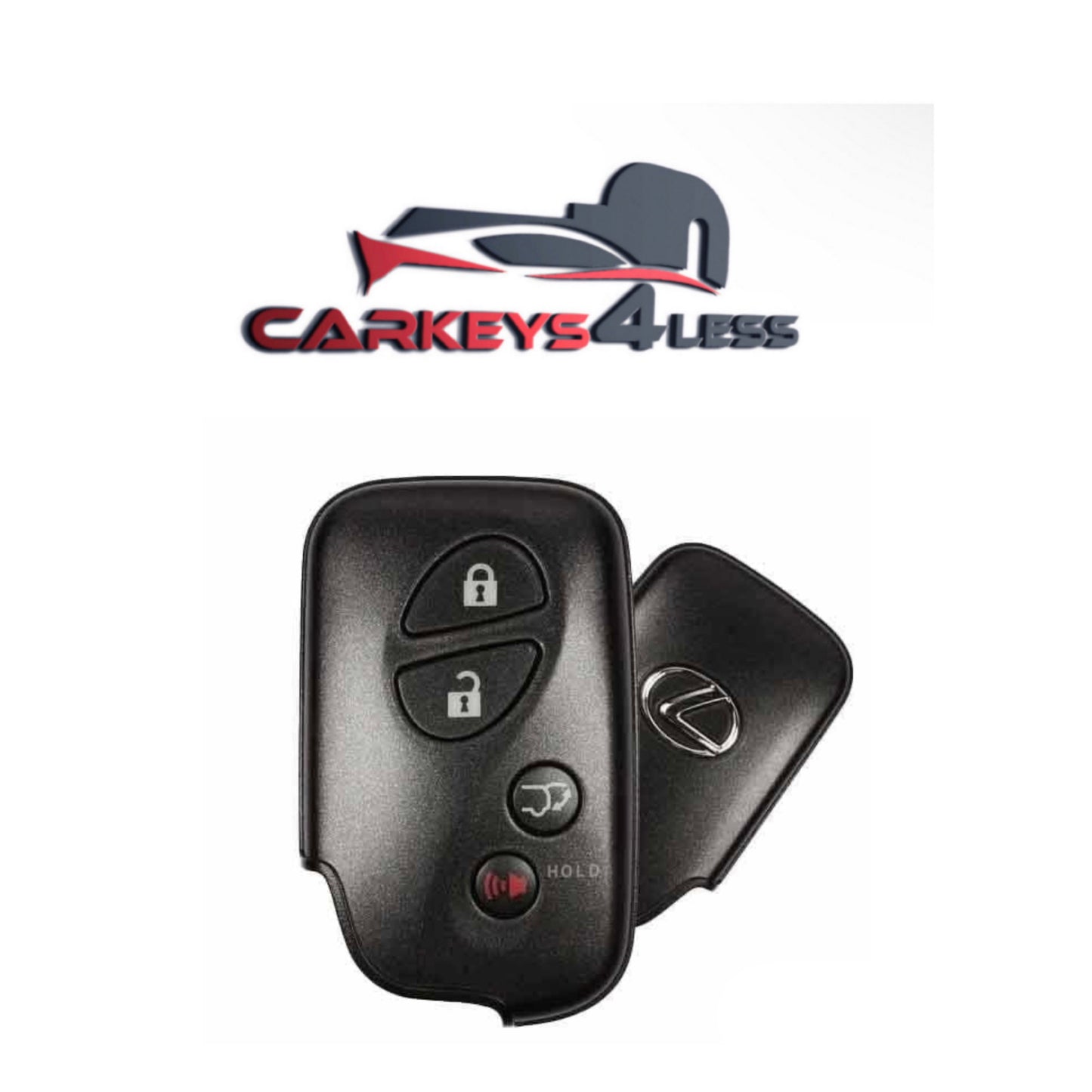 2010-2015 Lexus / 4-knoppie slimsleutel / PN: 89904-48191 / HYQ14ACX / GNE Board (OEM Refurb)