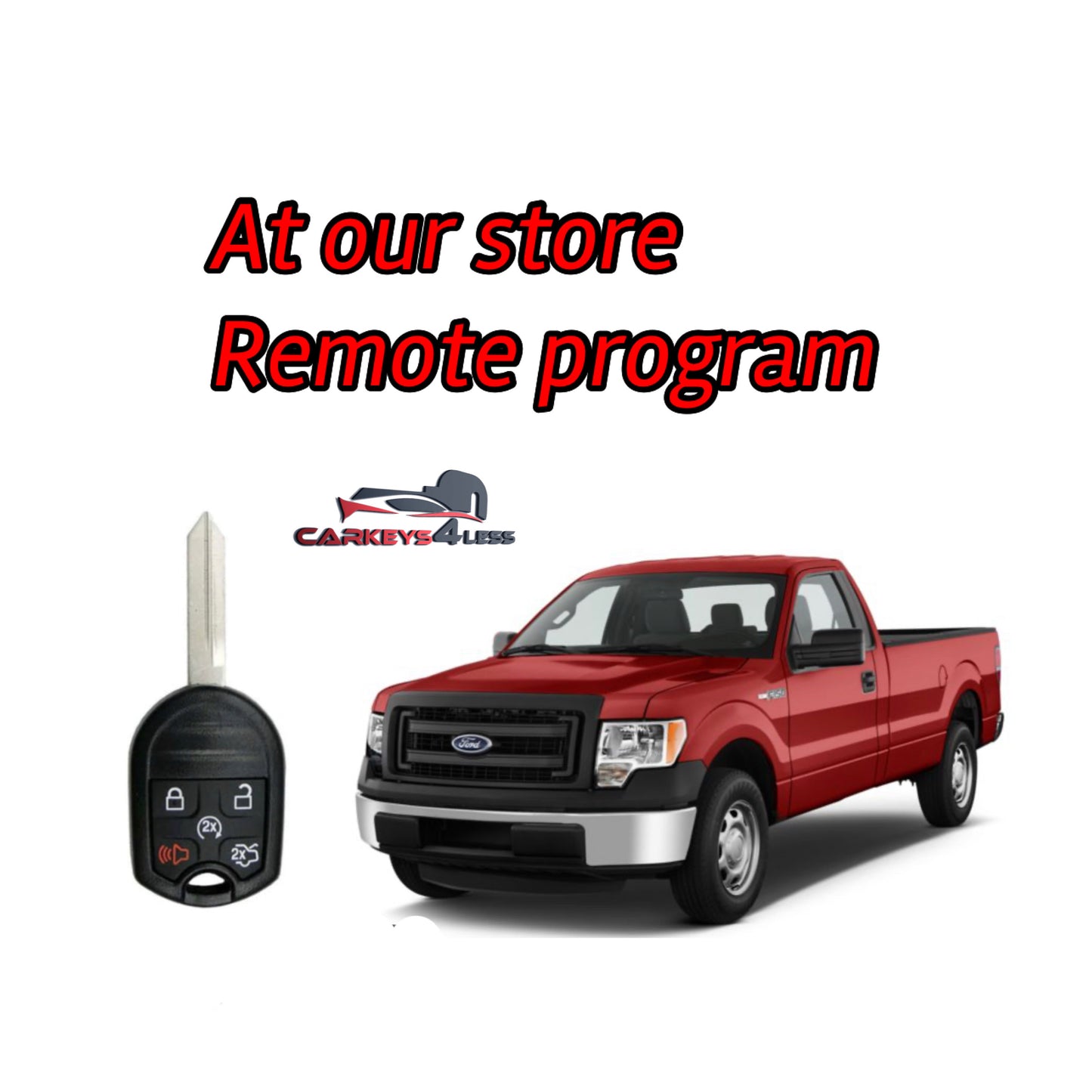 At our store aftermarket car key replacement for ford