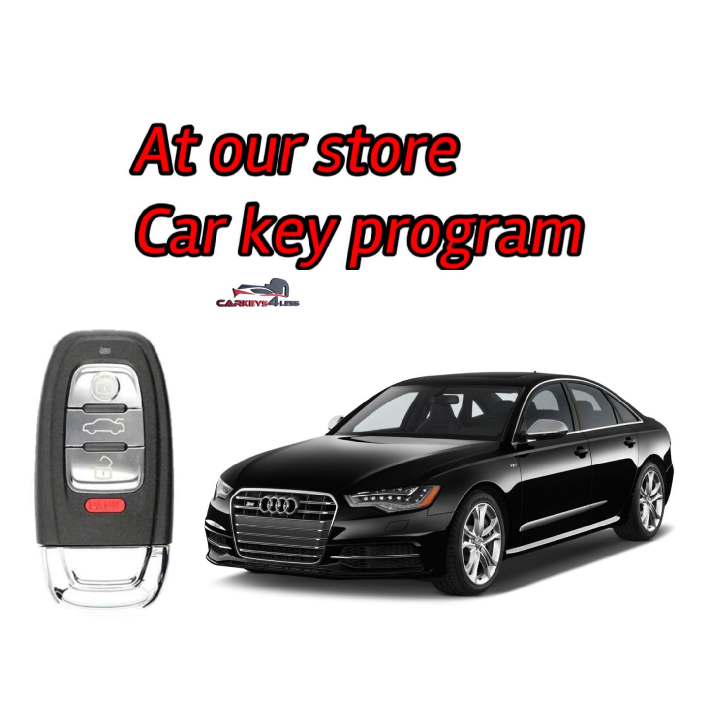 At our store audi car key replacement with comfort access