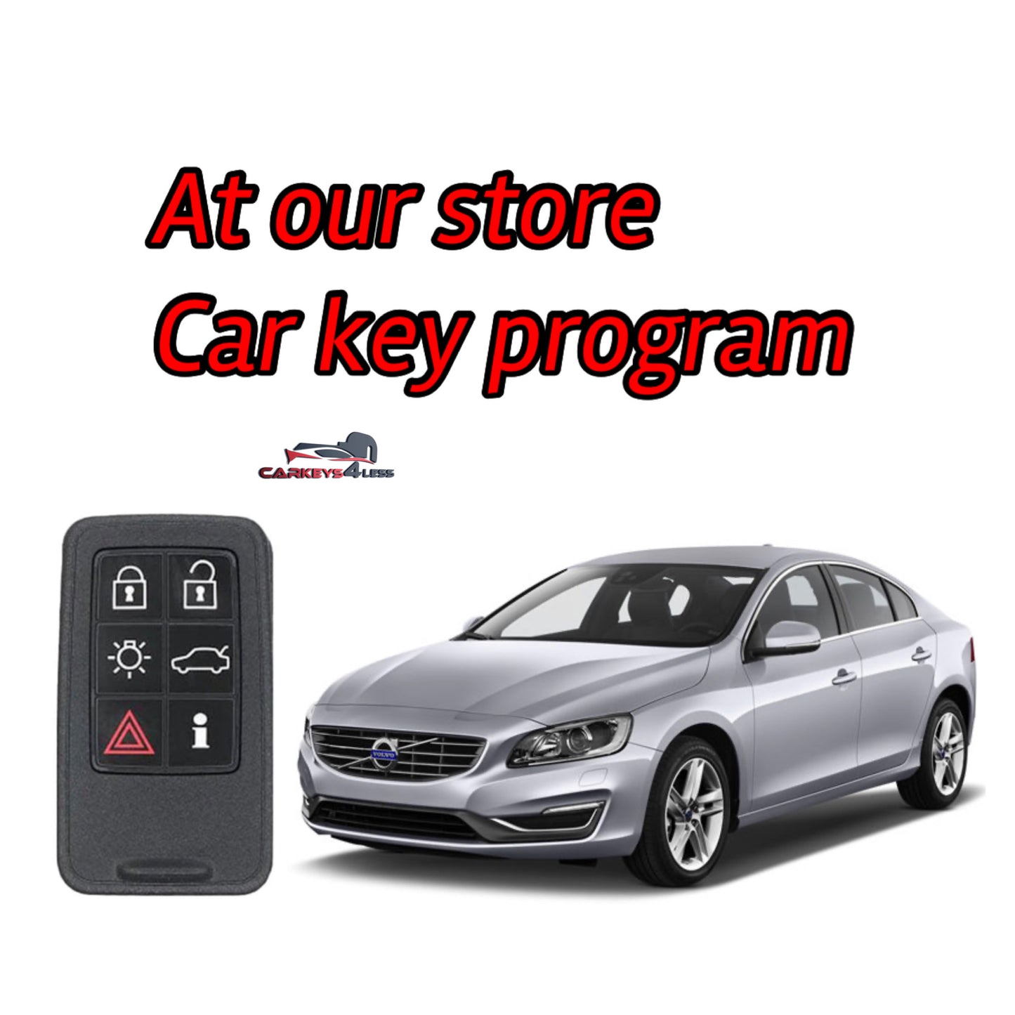 At our store aftermarket car key replacement for volvo