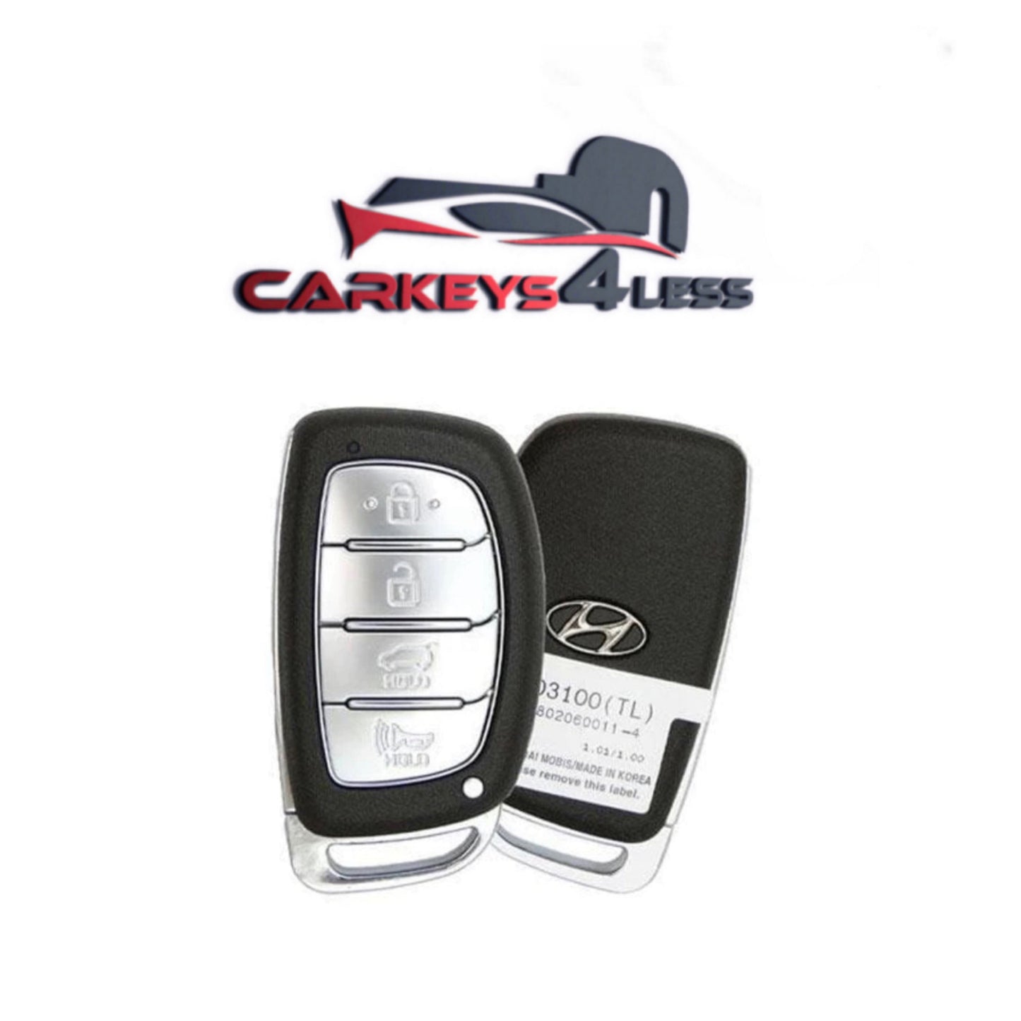 2016-2017 Hyundai Tucson / 4-Button Smart Safoa / PN: 95440-D3100NNA / TQ8-FOB-4F07 (OEM) Ɔde ne nsa kyerɛɛ ne so, na ɔde ne nsa kyerɛɛ ne so bio.