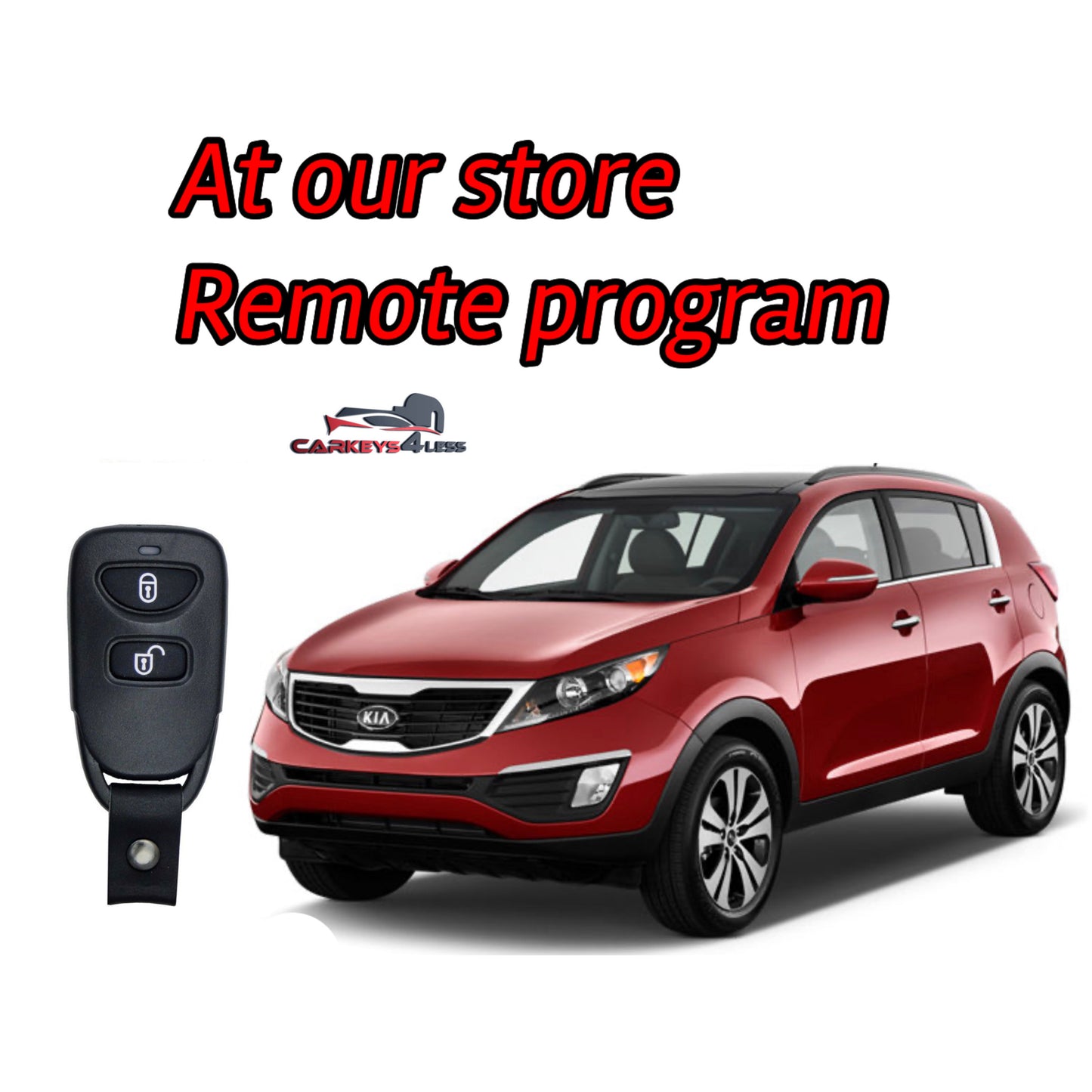 At our store aftermarket remote for kia