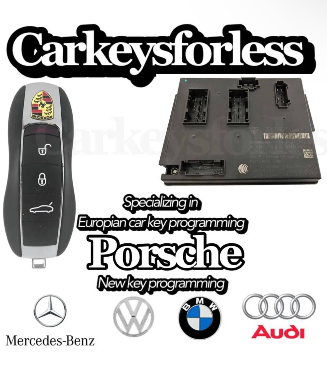 2011-2018 Porsche Boxster Key-Akyirikyiri Dwumadi Foforo BCM FCC KR55WK50138