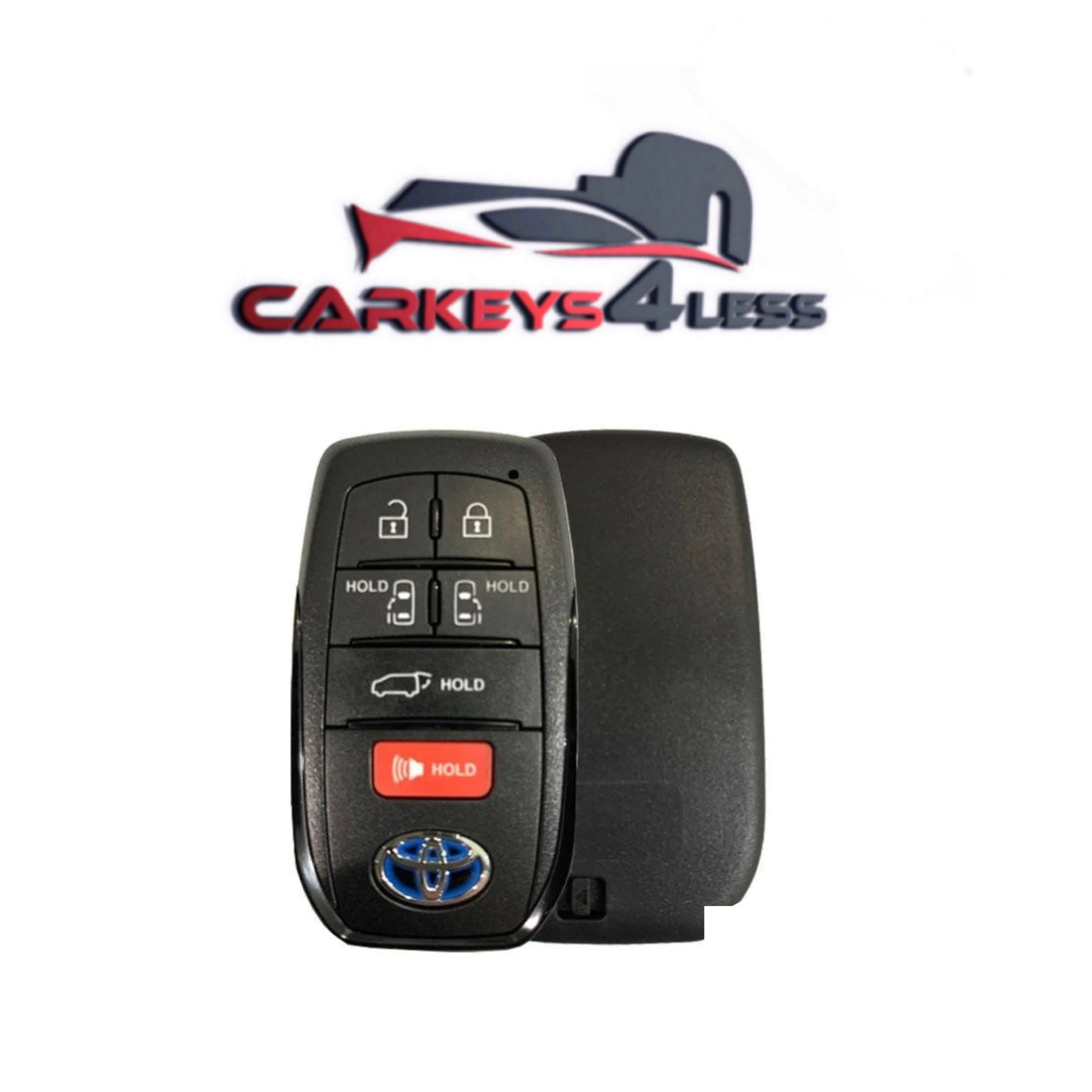 2021-2022 Toyota Sienna / 6-Button Smart Key / PN: 8990H-08010 / HYQ14FBX (Blue Hybrid Logo) (OEM)