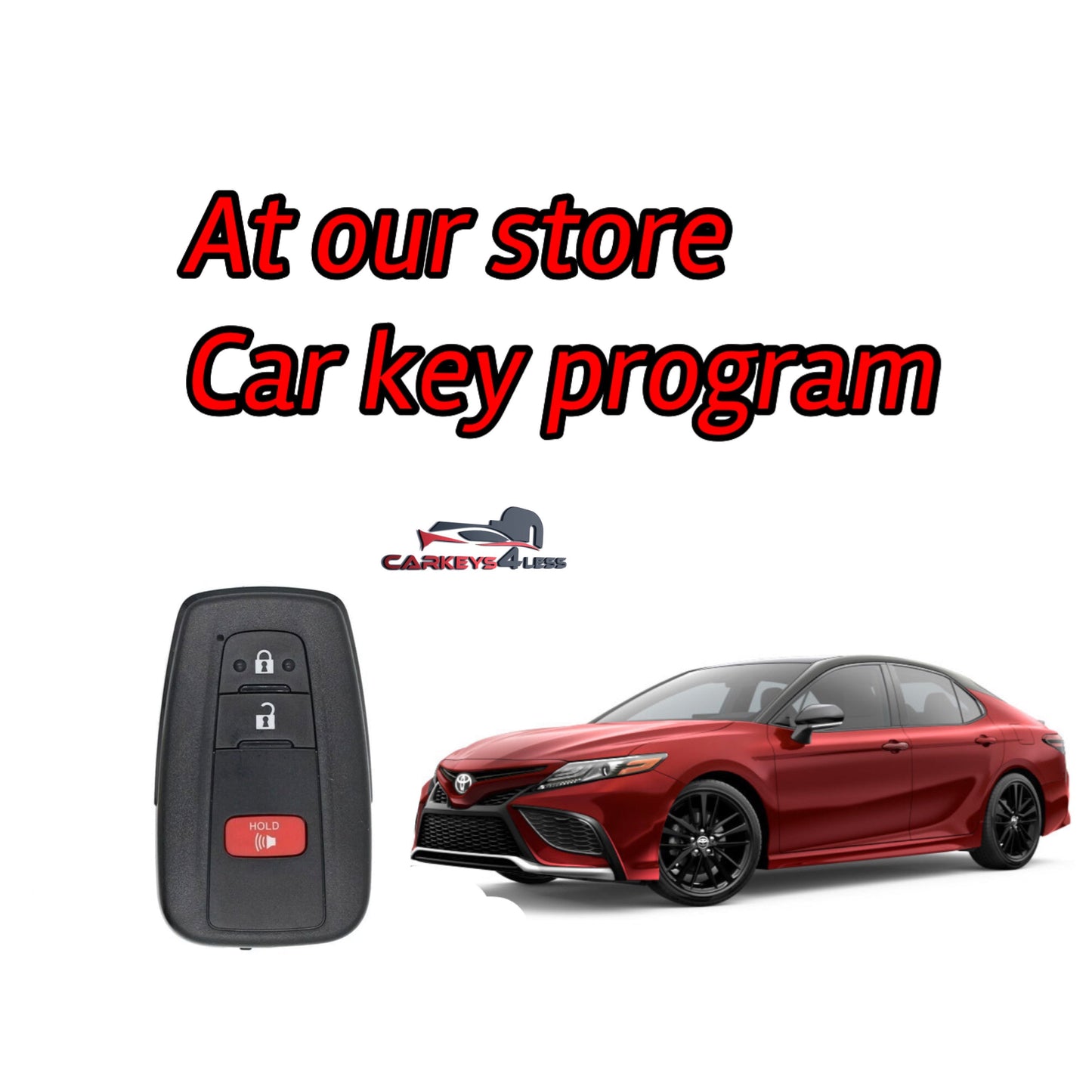 At our store a new oem car key replacement