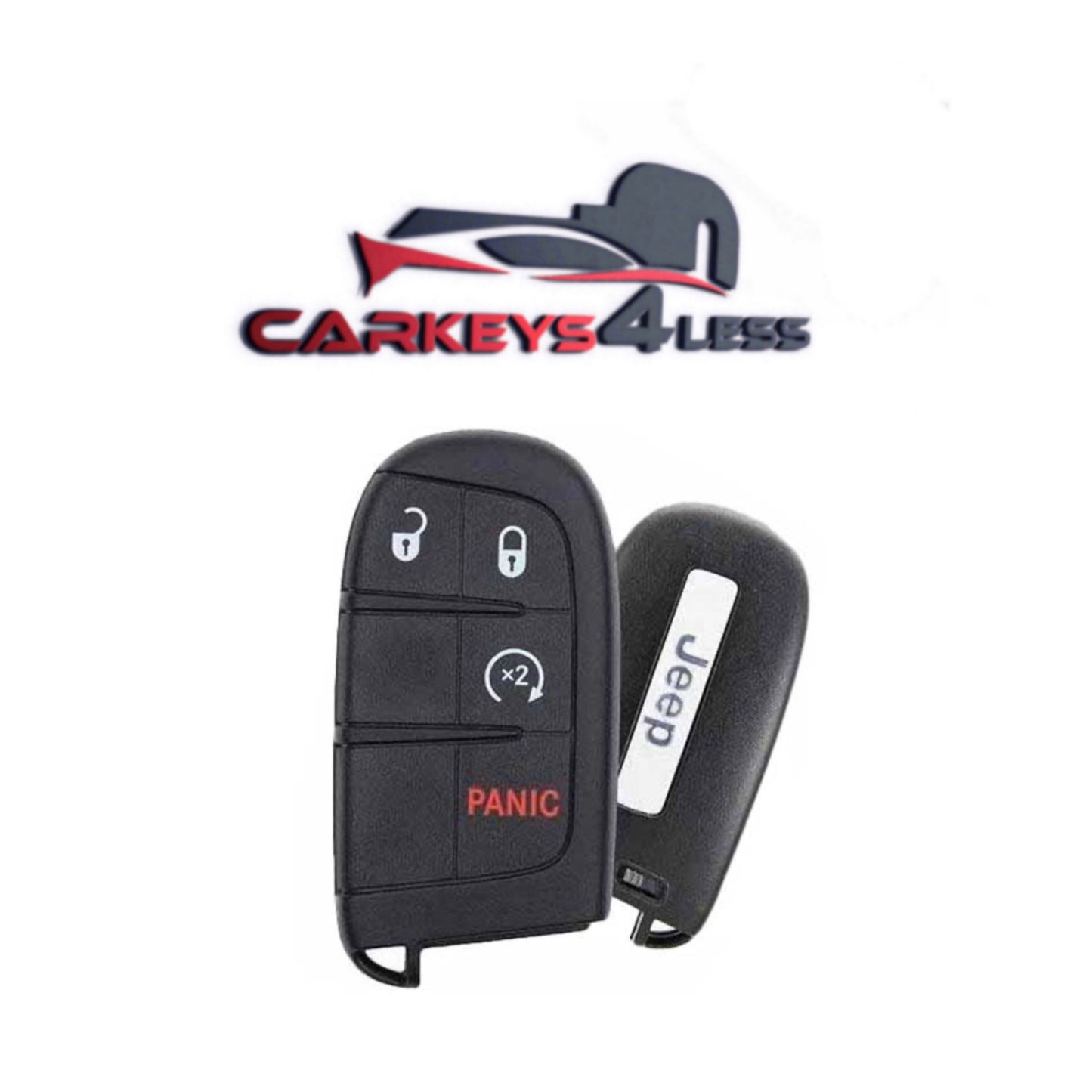 2014-2020 Jeep Grand Cherokee / 4-Button Smart Safoa / PN: 68143500AC / M3N-40821302 (OEM Nsakrae)