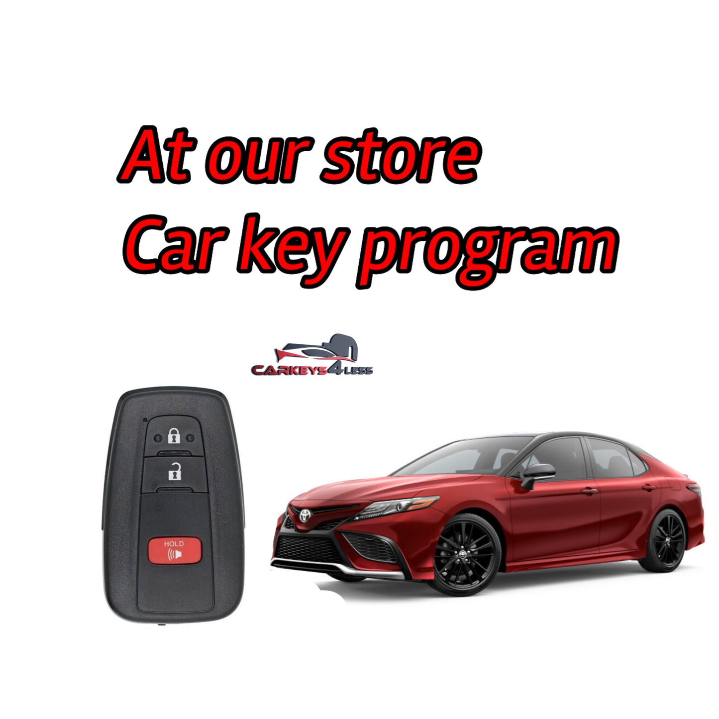 At our store a new oem car key replacement