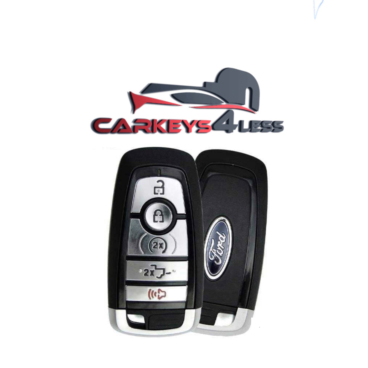 2017-2022 Ford F-Series / 5-Button Smart Safoa W / Akyi pon / PEPS / PN: 164-R8166 / M3N-A2C93142600 (OEM Nsakrae)