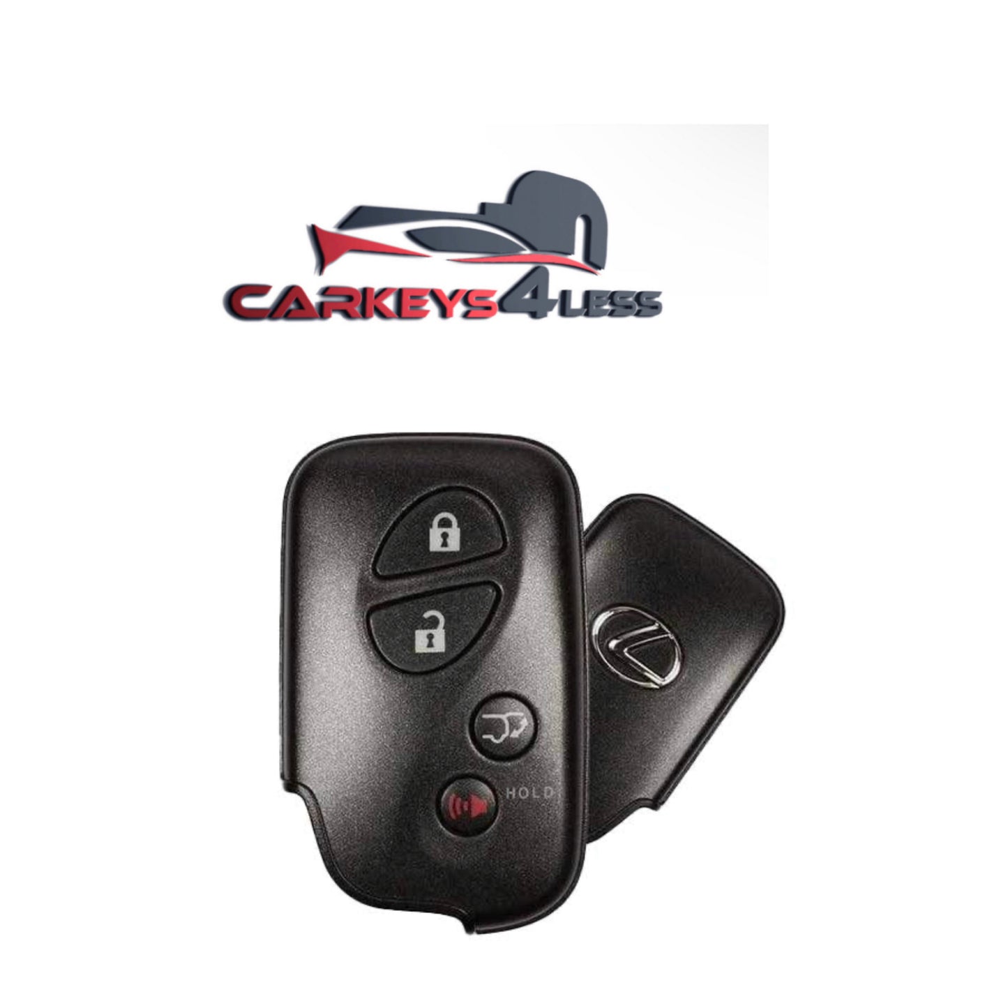 2008-2016 Lexus LX570 / 4-knoppie slimsleutel / PN: 89904-60061 / HYQ14AAB / (E-Board) (OEM Refurb)