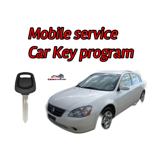 Mobile service for nissan car key replacement, all keys lost or spare