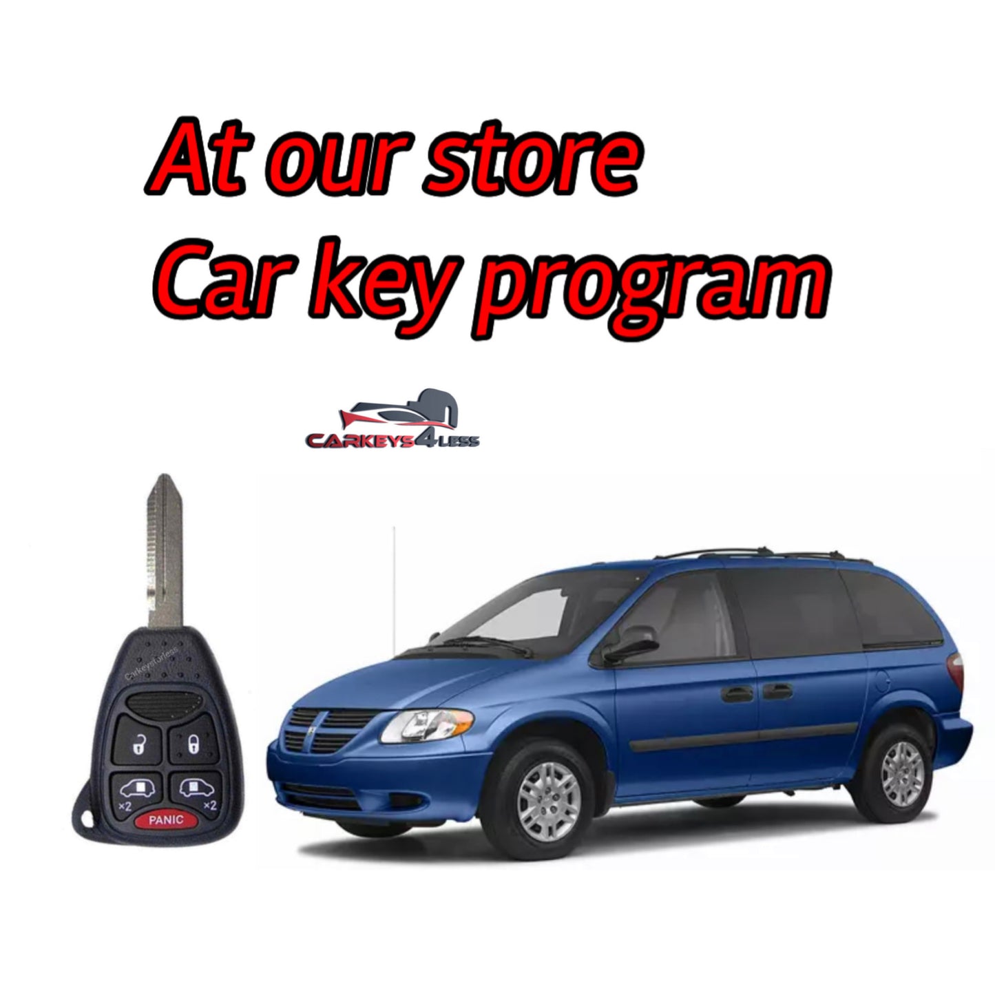 At our store aftermarket car key replacement for dodge