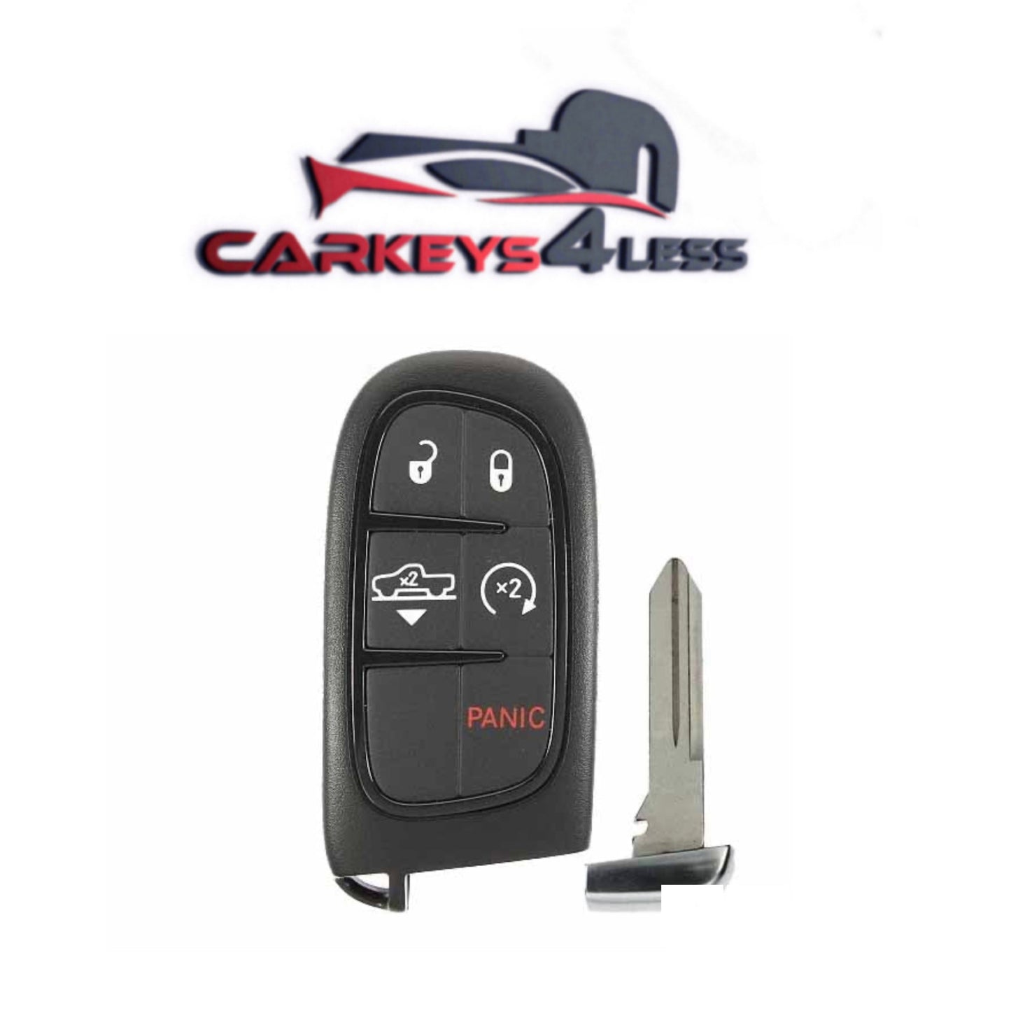 2013-2018 Dodge Ram / 5-Button Smart Safoa - Mframa a wɔde gyina hɔ / PN: 68159657 / GQ4-54T (AKYI AGYINATUO)