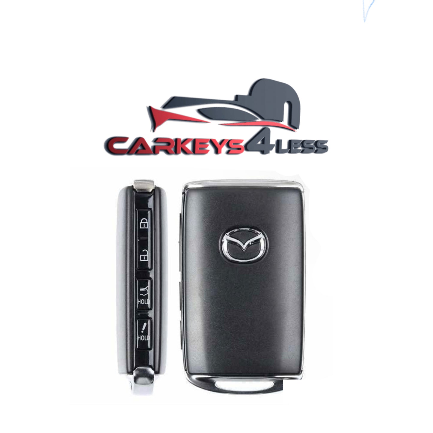 2020-2020 Mazda CX-5 CX-9 / 4-Button Smart Key / PN: TAYB-67-5DYB / WAZSKE13D03 (OEM Refurb)