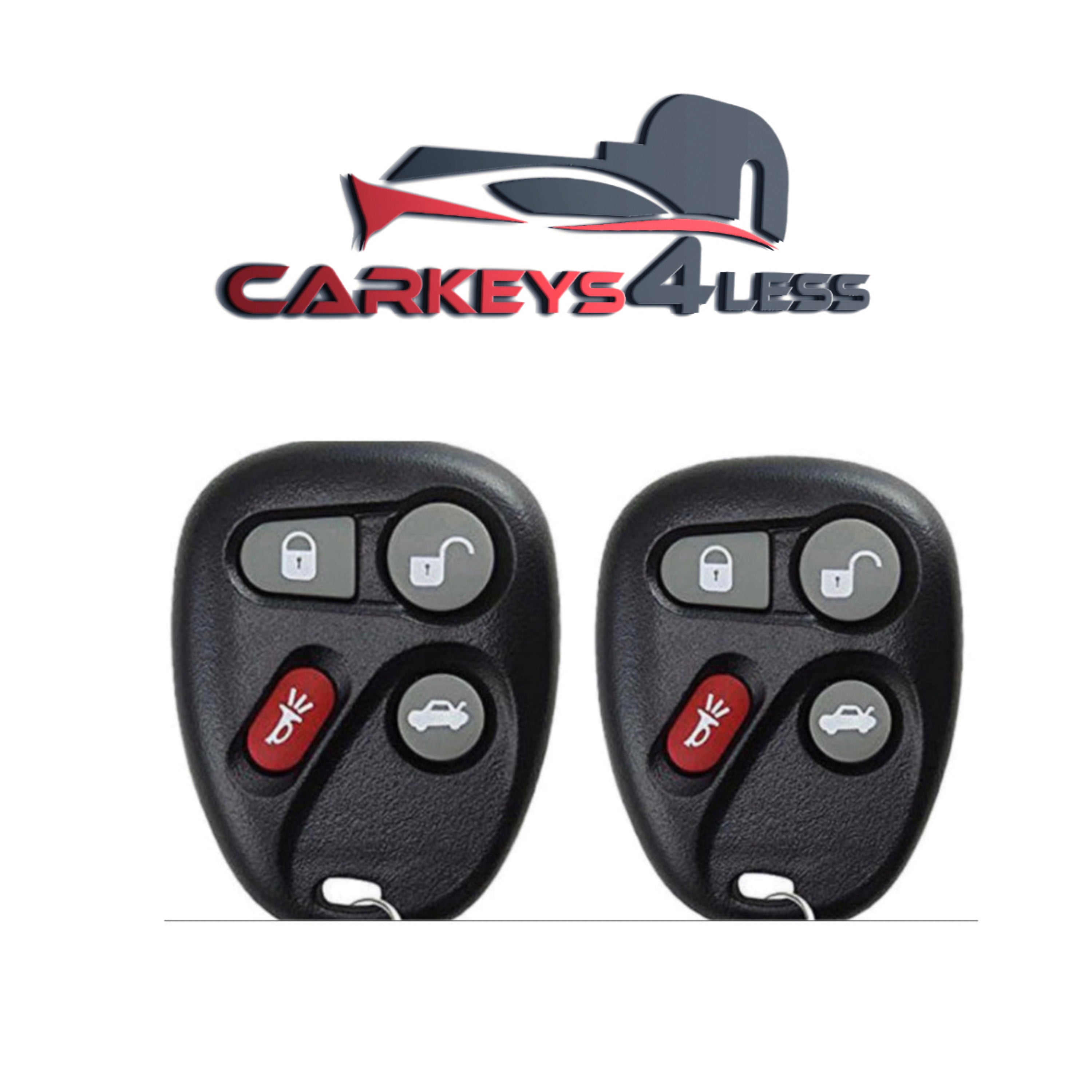 2pc GM Keyless Entry Remote | Carkeys 4 Less