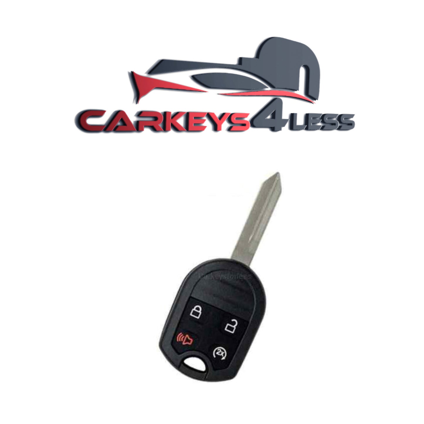 2009-2018 Ford F-Series Explorer / 4-Button Remote Head Key / OUC6000022 / (AFTERMARKET)