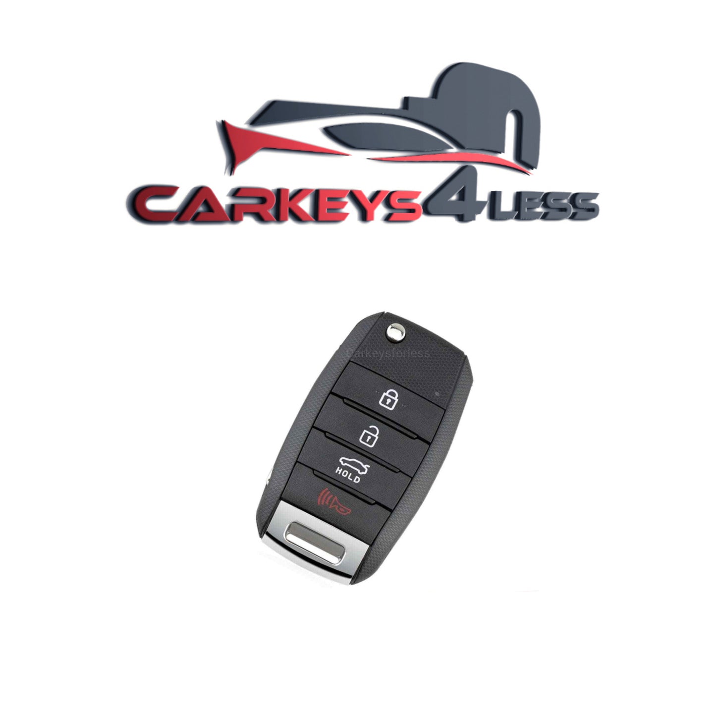 2014-2017 Kia Rio / 4-Button Flip Key / PN: 95430-1W023 / TQ8-RKE-3F05 (AFTERMARKET)