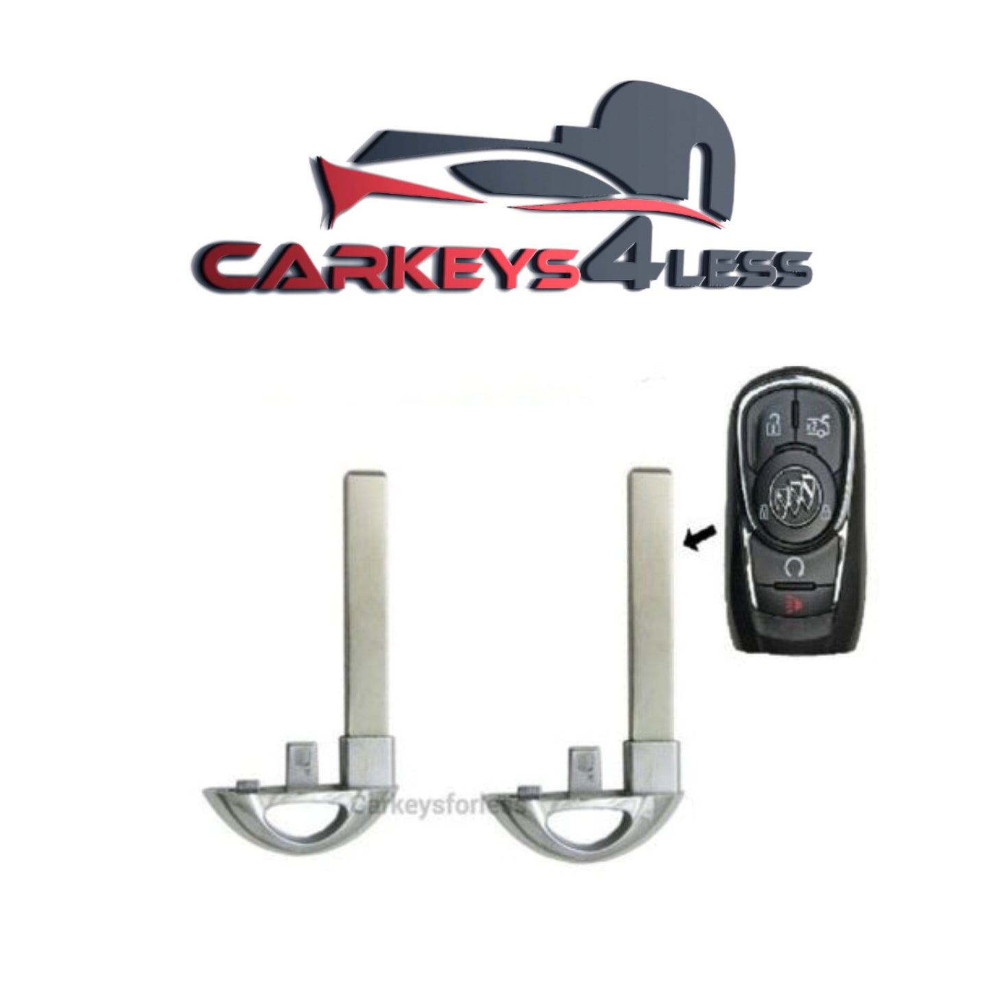 2 pc 2017-2021 Buick / Emergency Key / HU100 / 13510389 (AFTERMARKET)