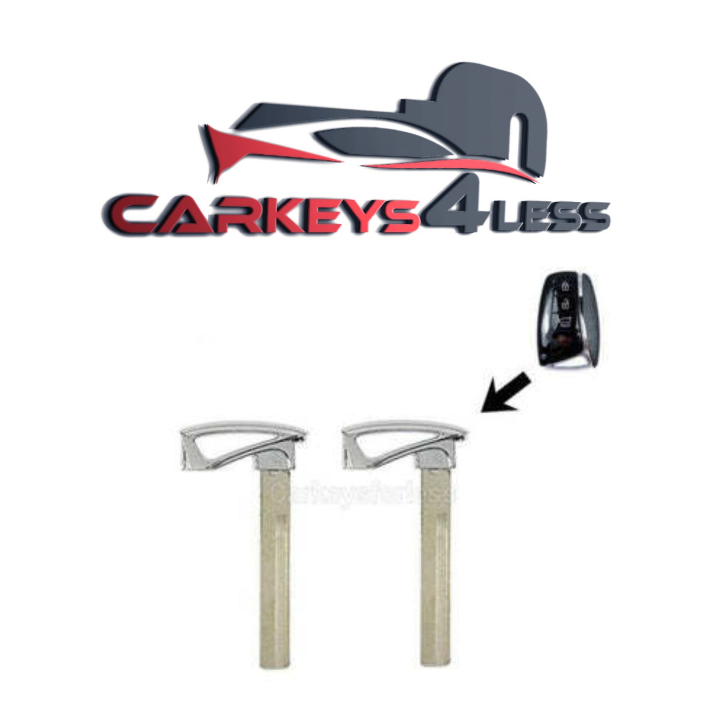 2pc Hyundai Emergency Key