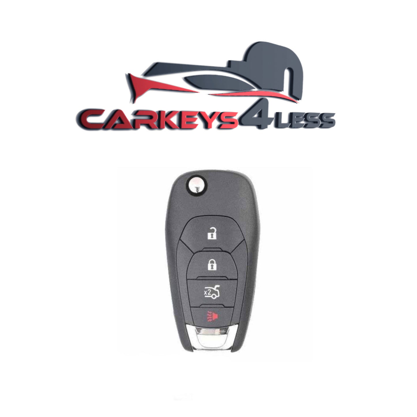 2016-2019 Chevrolet Cruze Sonic / 4-Button Flip Safoa / PN: 13588756 / LXP-T003 / 315 MHz / XL7 (AKYI AGYINATUO)