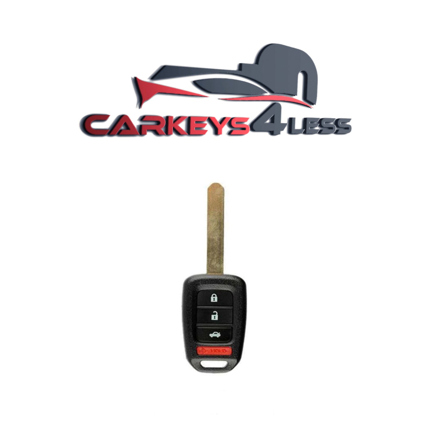 2016-2020 Honda Accord Civic / 4-Button Akyirikyiri Ti Safoa / MLBHLIK6-1TA (G Chip) (AFTERMARKET)