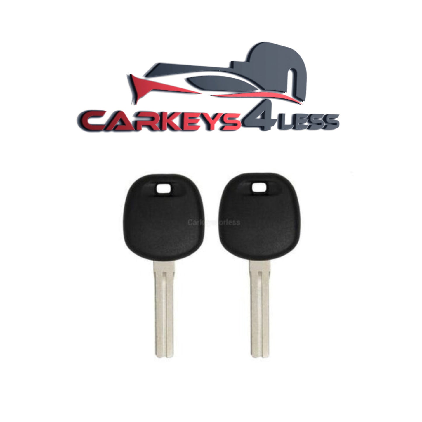 2pc 2001 - 2010 Lexus Short Blade Transponder Key TOY50 (4D) (AFTERMARKET)