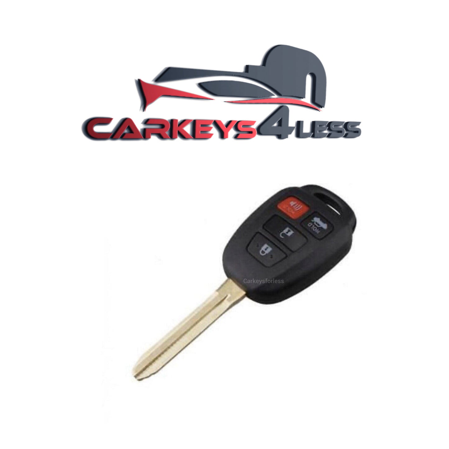 2012-2014 Toyota Camry / 4-Button Akyirikyiri Ti Safoa / PN: 89070-06420 / HYQ12BDM (G Chip) / (AFTERMARKET)