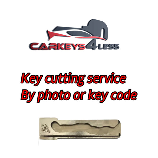 [CUTTING SERVICE] - Laser Car Key Cutting BY PHOTO