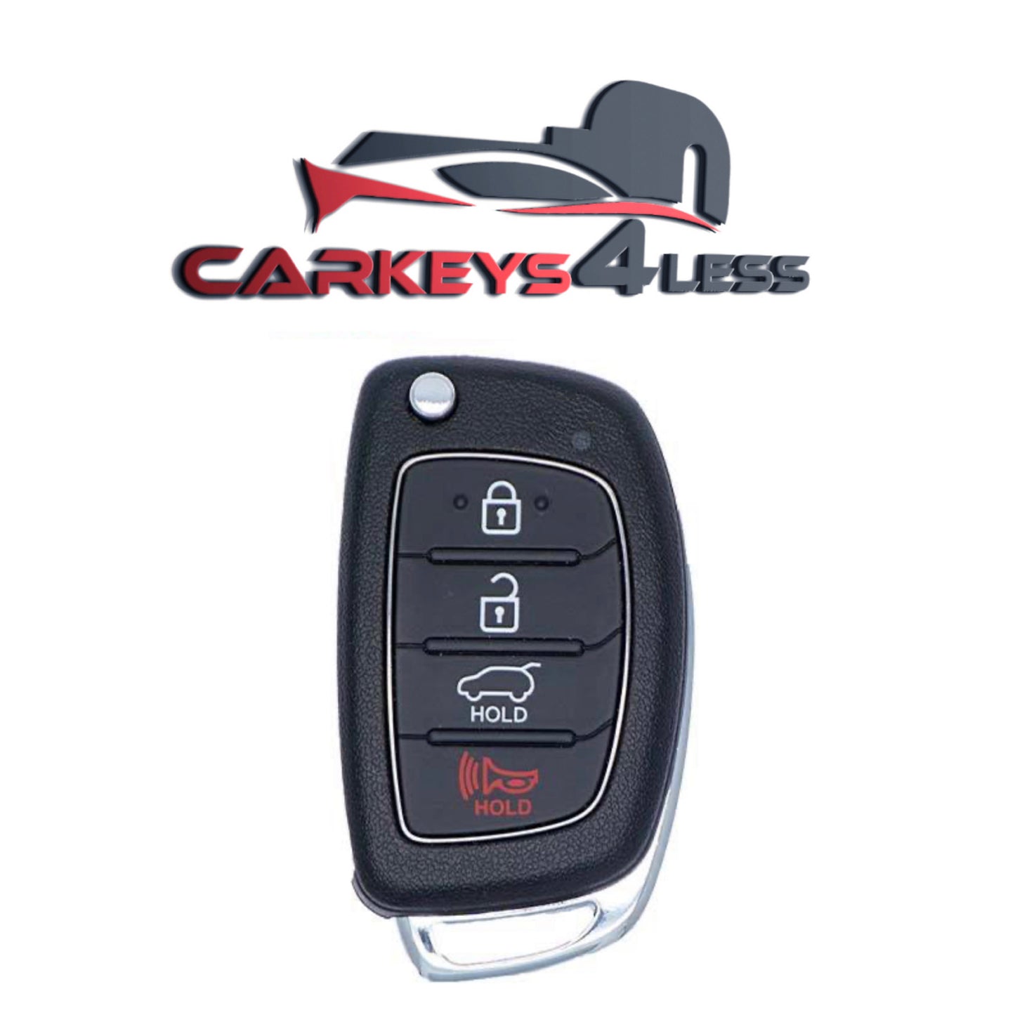 2015-2019 Hyundai Santa Fe / 4-Button Flip Safoa / TQ8-RKE-4F31 (AKYI AGYINATUO)