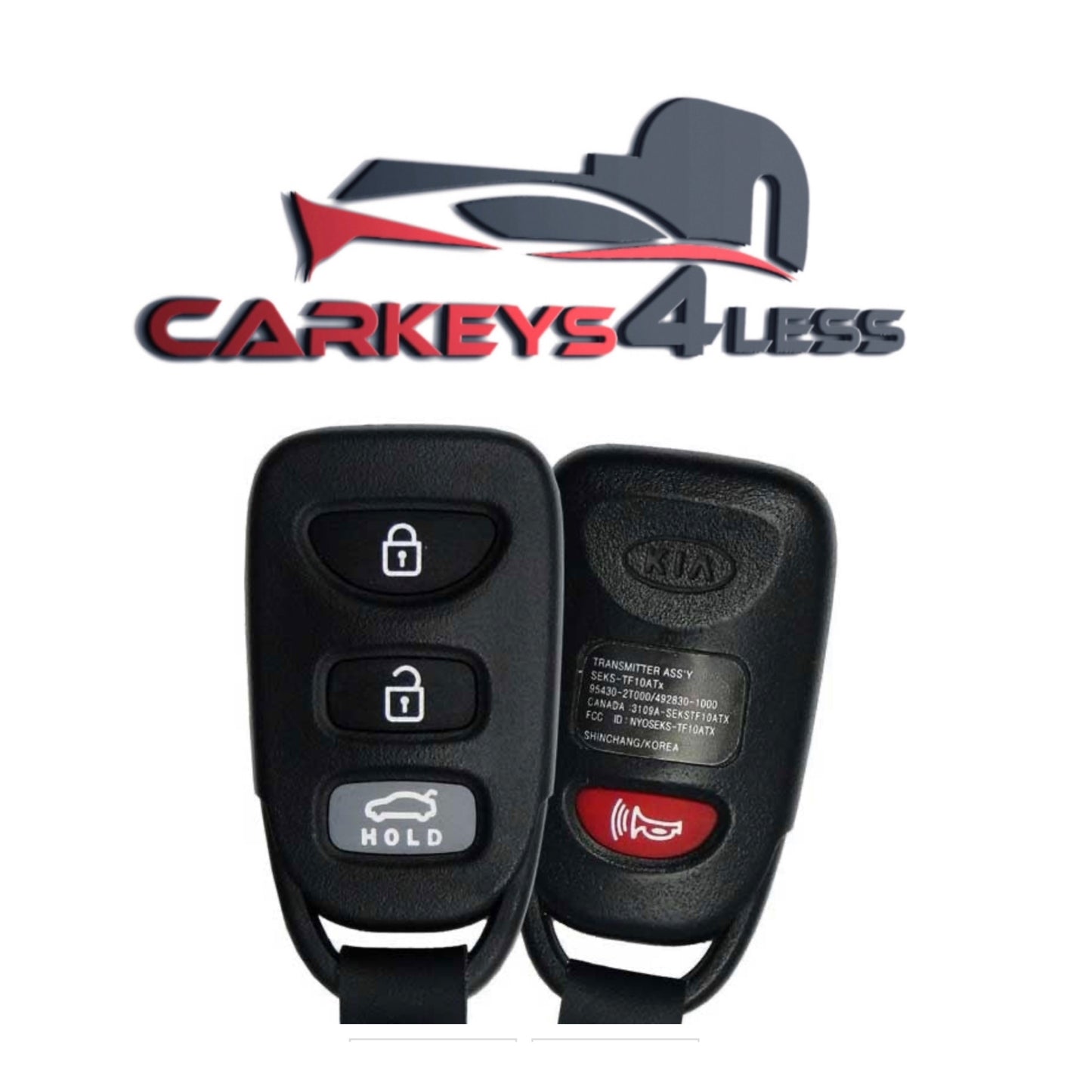 2010-2013 Kia Optima / 4-knoppie sleutellose toegangsafstandbeheerder / PN: 95430-2T000 / NYOSEKS-TF10ATX (Aftermarket)
